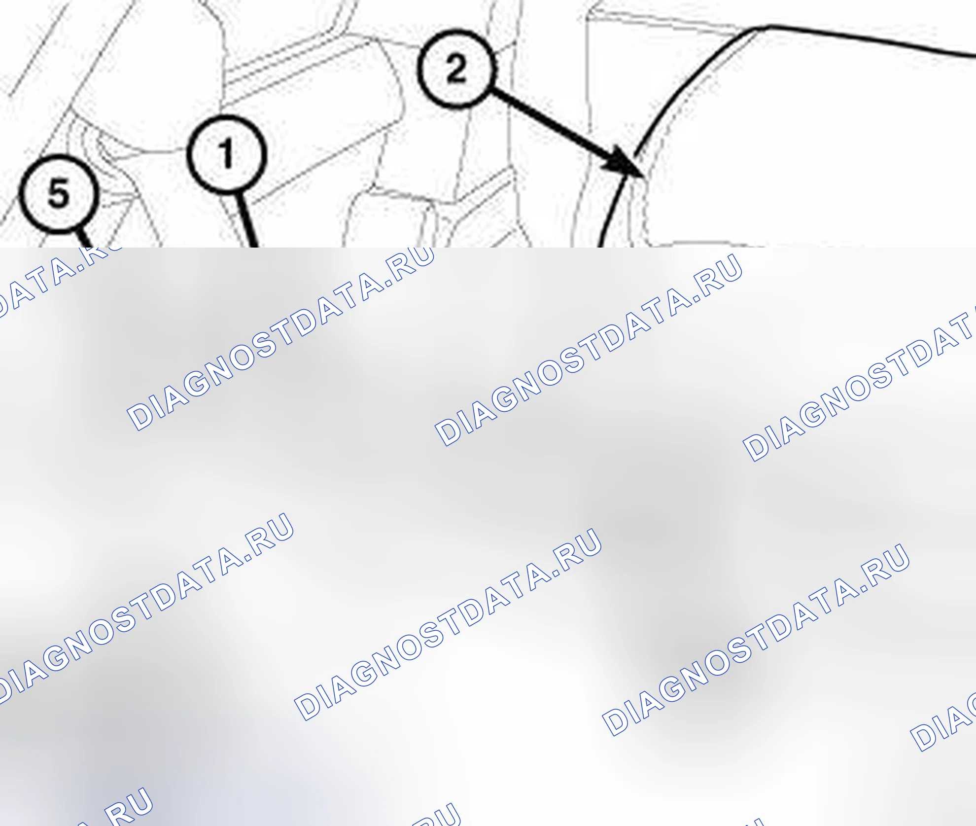 Рис. 160: ДЕМОНТАЖ. Dodge Journey I рестайлинг