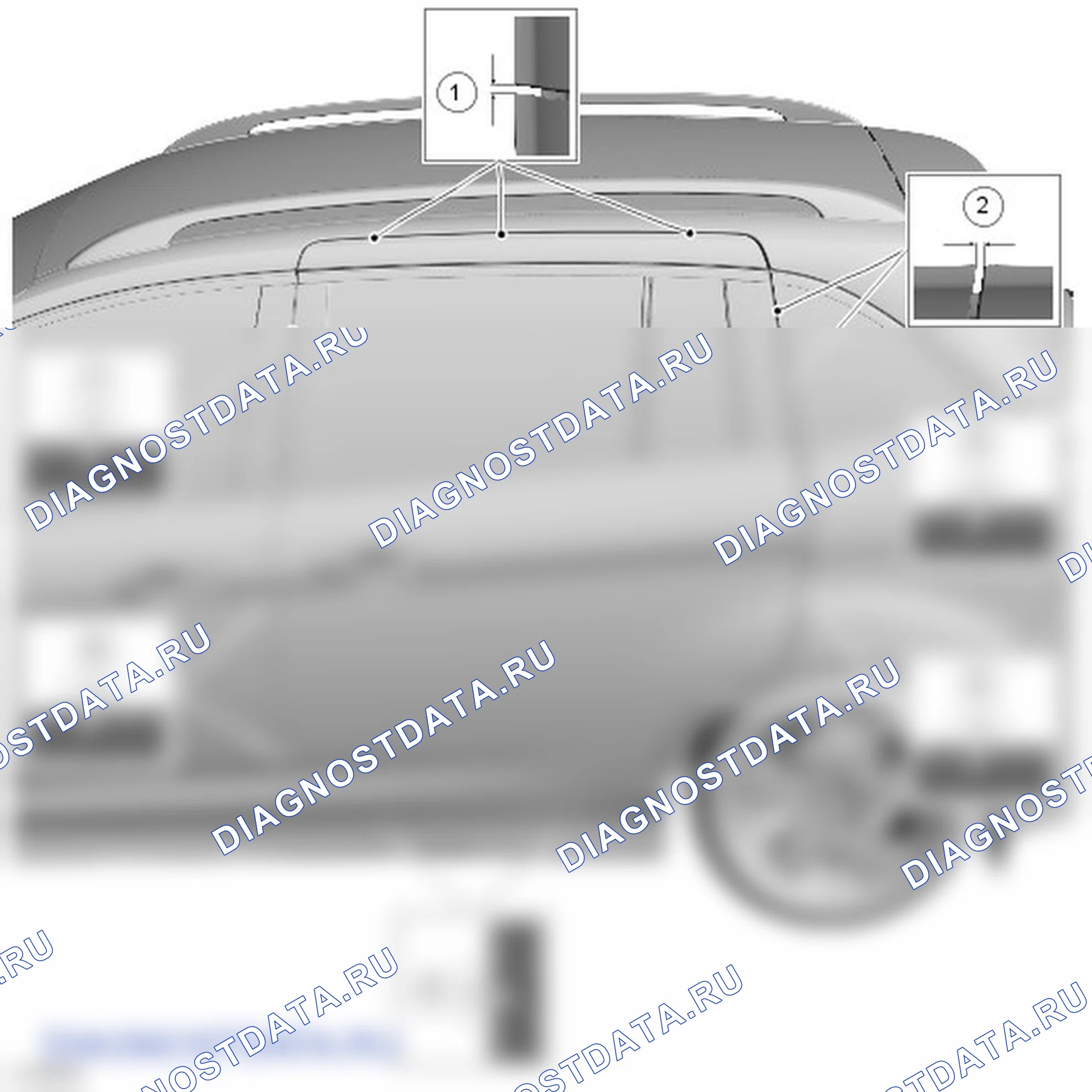 Как выверить положение задней двери. Ford Grand C-MAX II рестайлинг