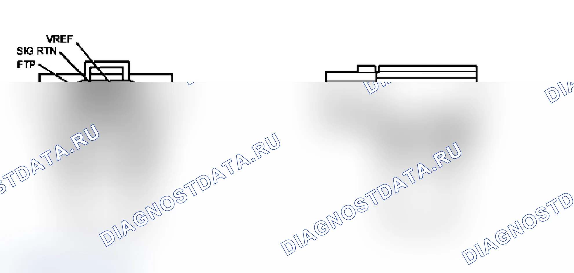 Рис. 97: Датчик давления в топливном баке (FTP). Ford Cab & Chassis F350 Super Duty 
