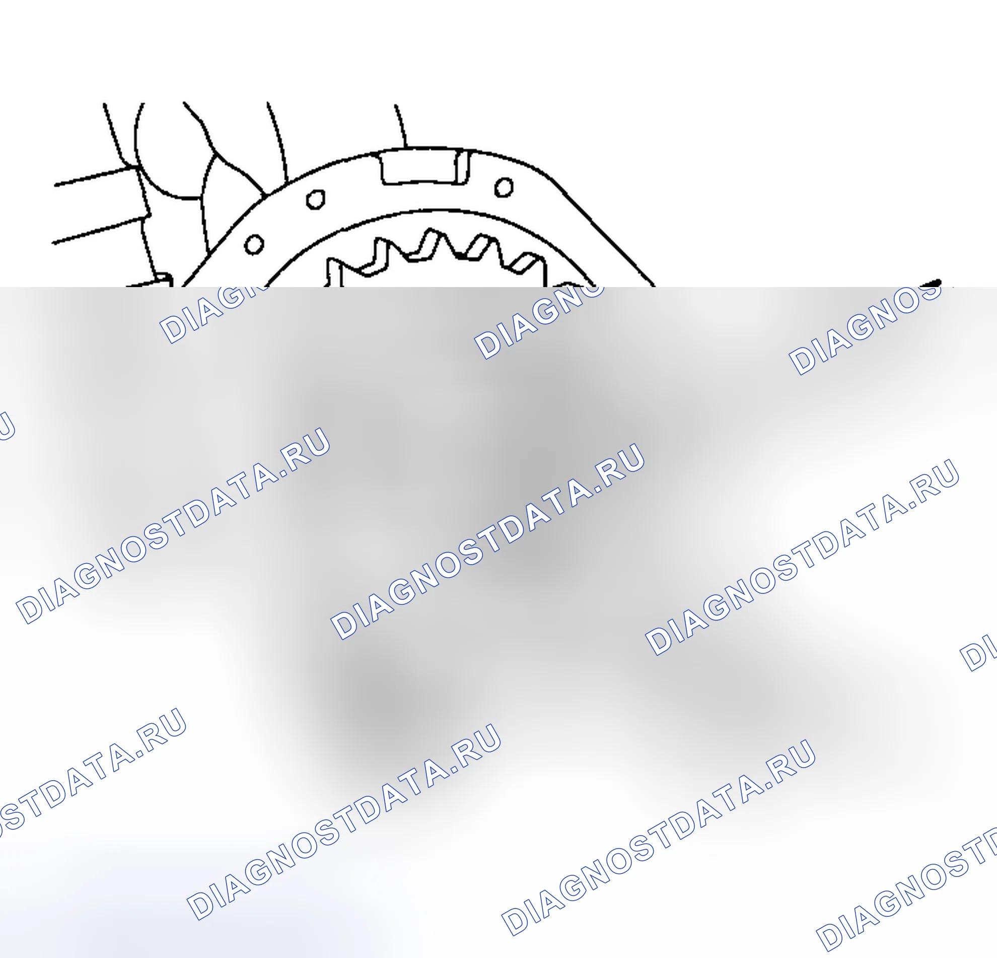 Рис. 202: ДЕМОНТАЖ. Subaru Outback BH