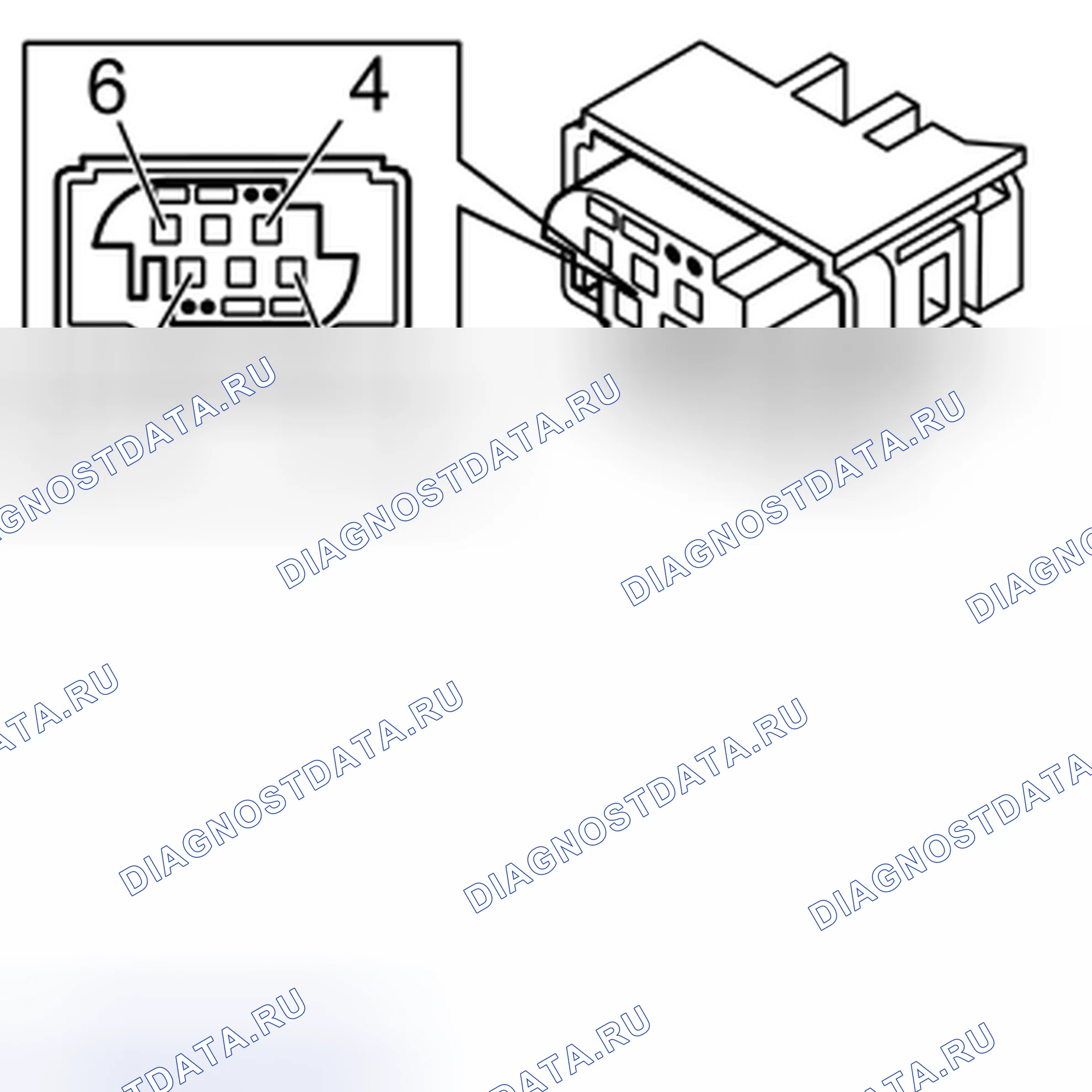 Рис. 4: СОЕДИНЕНИЕ. Volvo V50 I рестайлинг