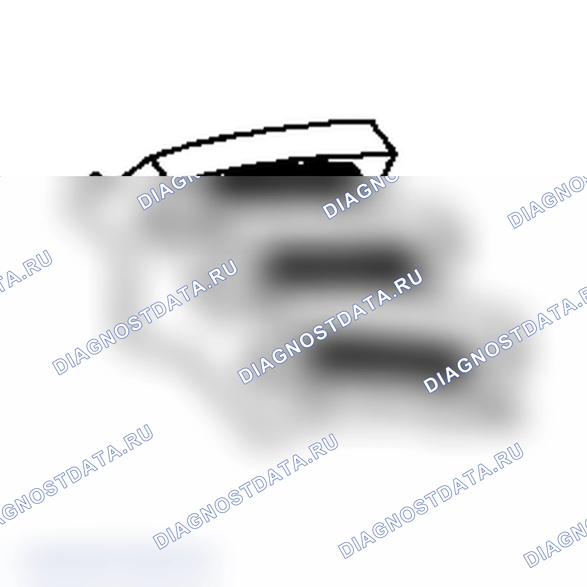 Рис. 31: Проверка схемы контакта зубьев зубчатого колеса. Chevrolet Express G1500 