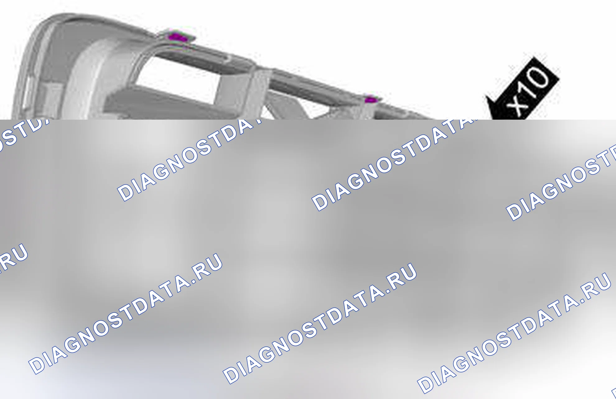 Рис. 39: ДЕМОНТАЖ. Volvo XC70 II