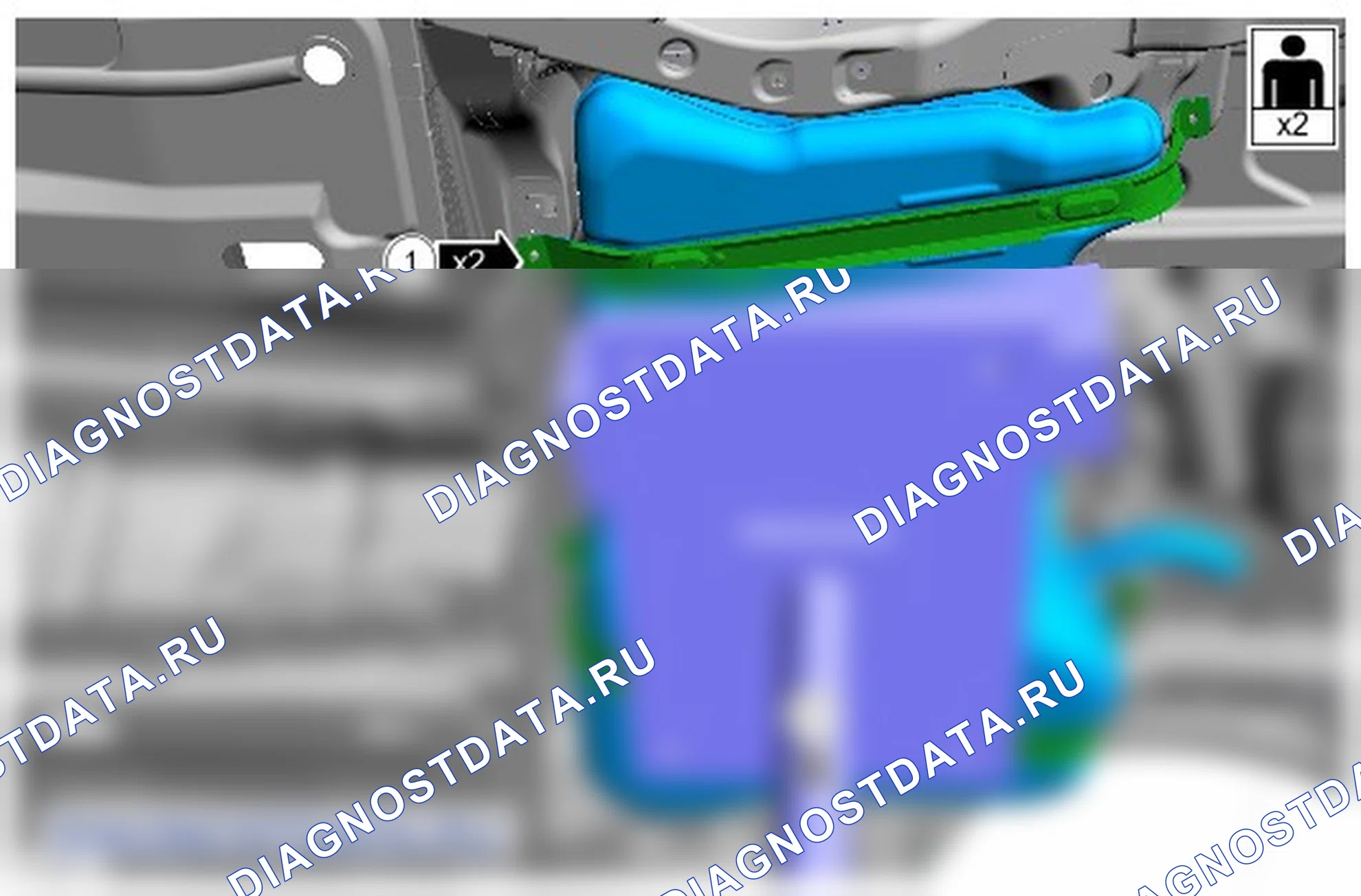 Как снять и установить топливный бак. Ford Kuga II