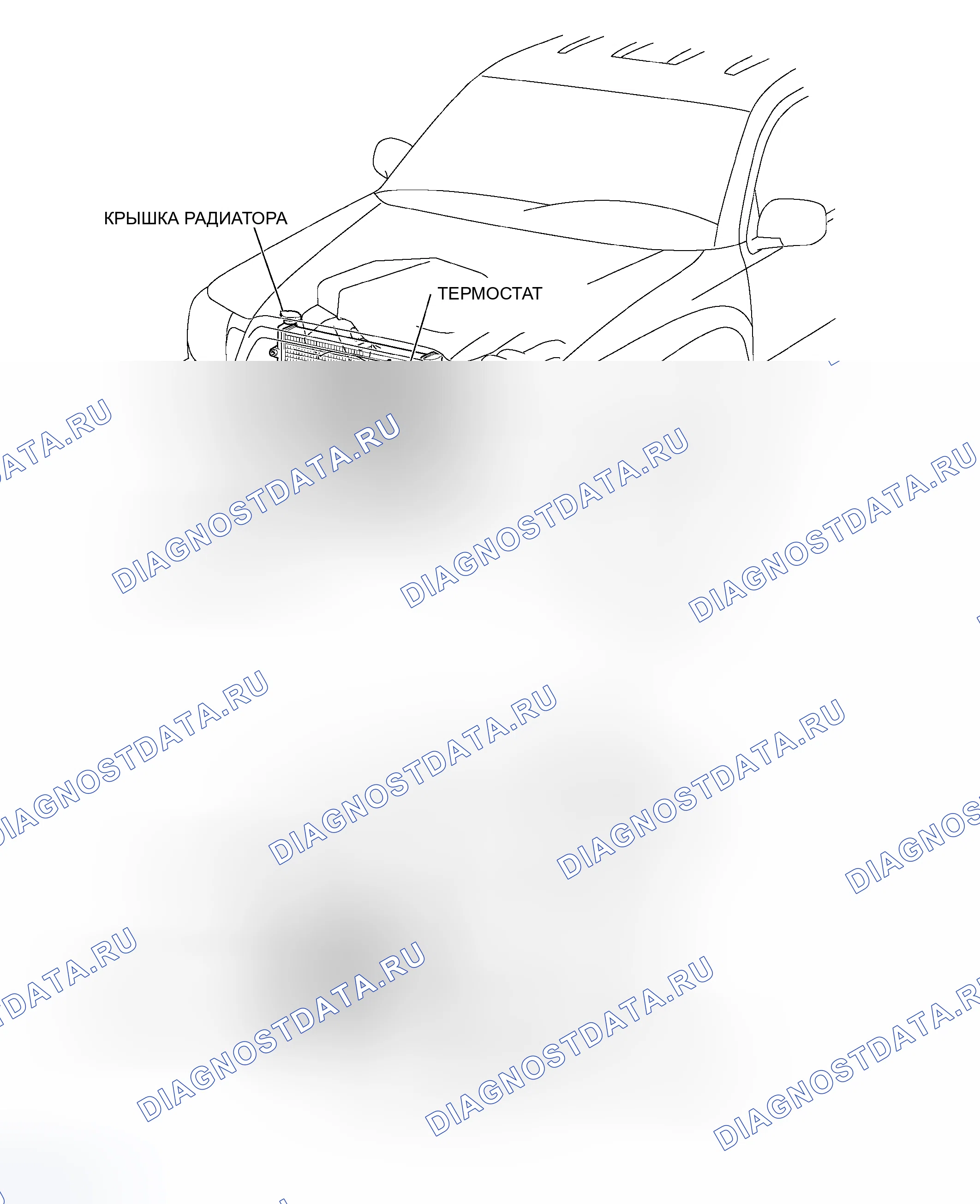 Рис. 53: РАСПОЛОЖЕНИЕ ДЕТАЛЕЙ. Toyota Tacoma II