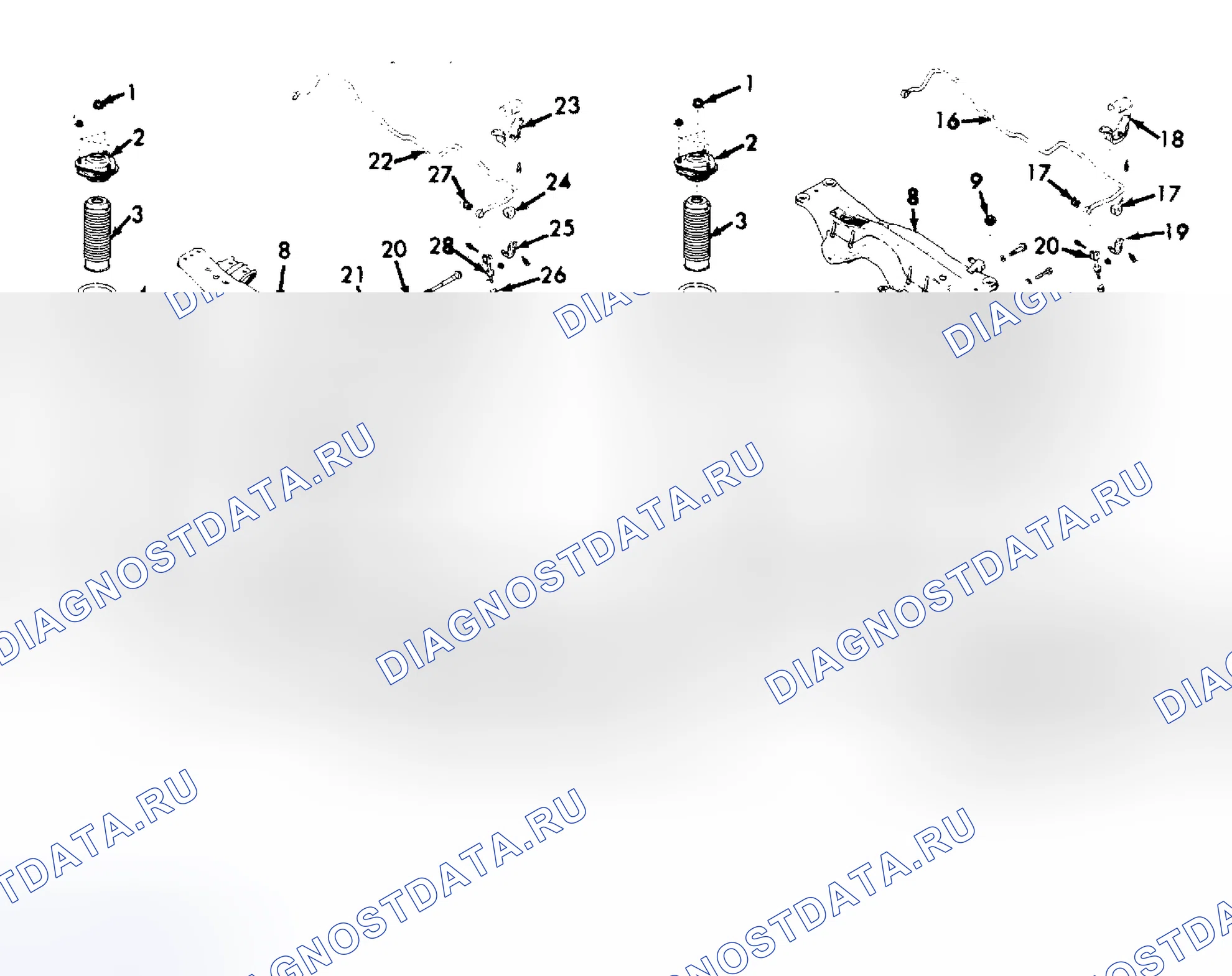 Рис. 2: Установка. Subaru Legacy BC/BJ/BF