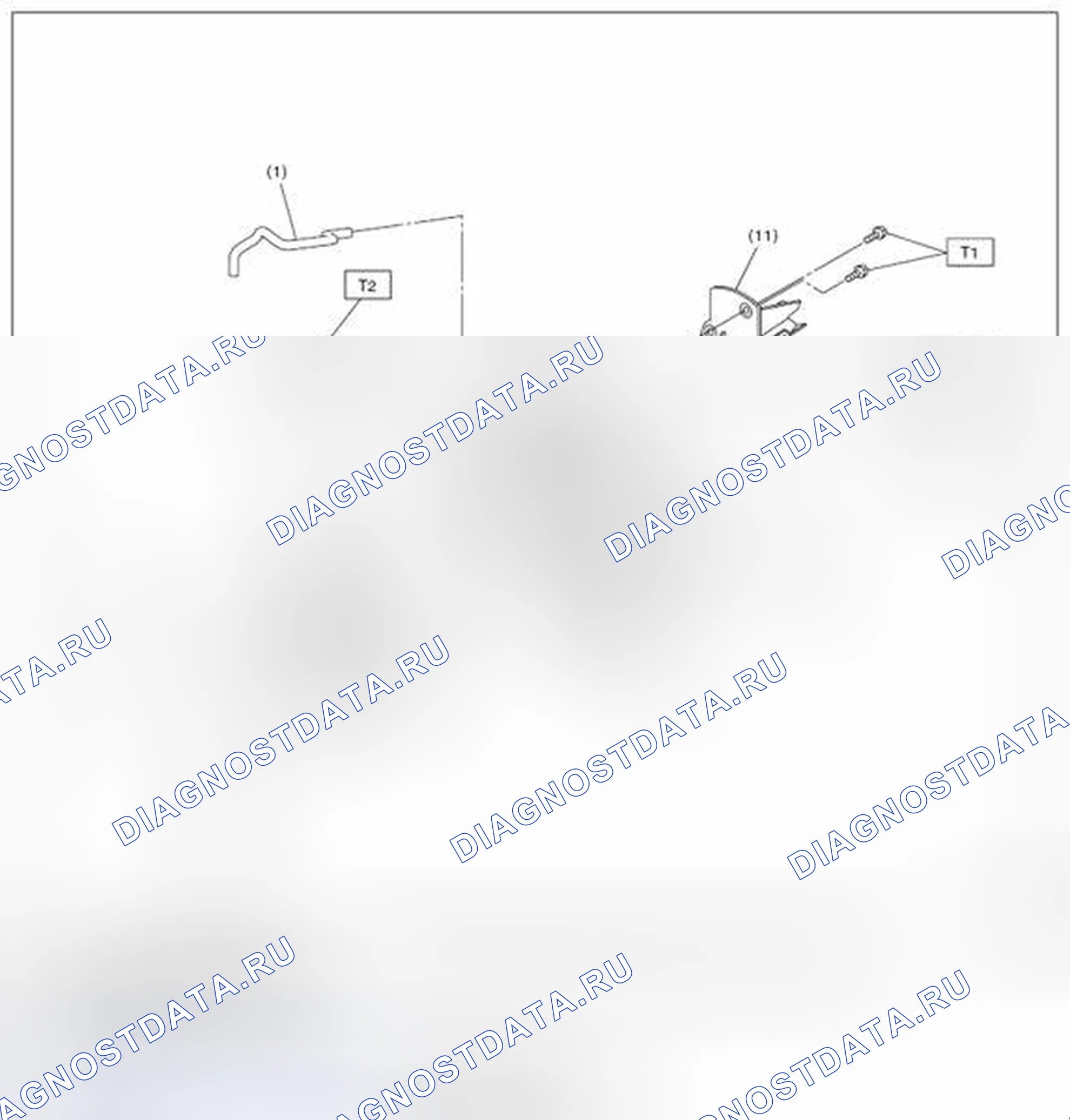Рис. 641: ПЕРЕХОДНАЯ ПЛАСТИНА. Subaru Impreza GK