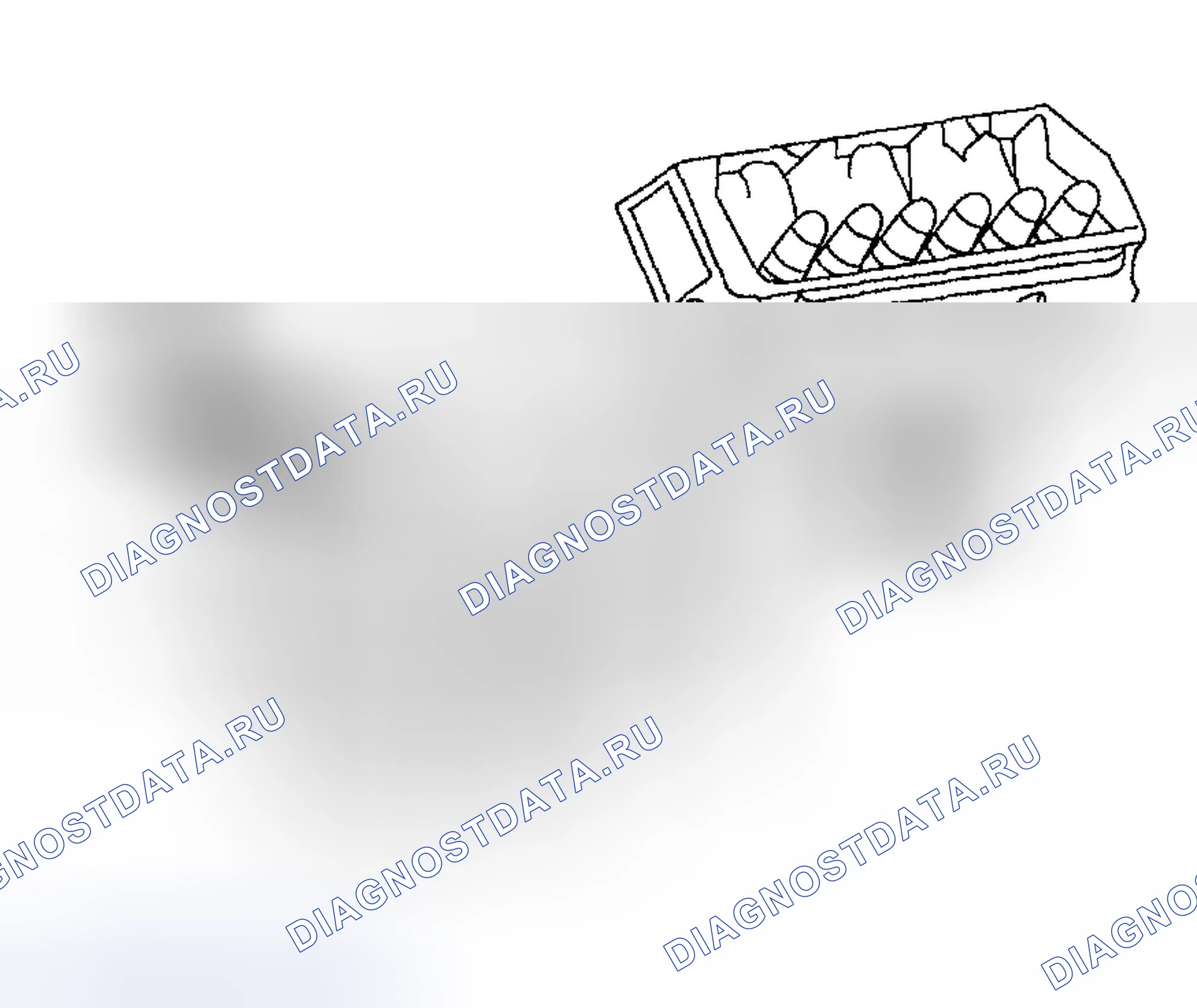 Рис. 934: Обе головки цилиндров. Ford Pickup F250 Super Duty I