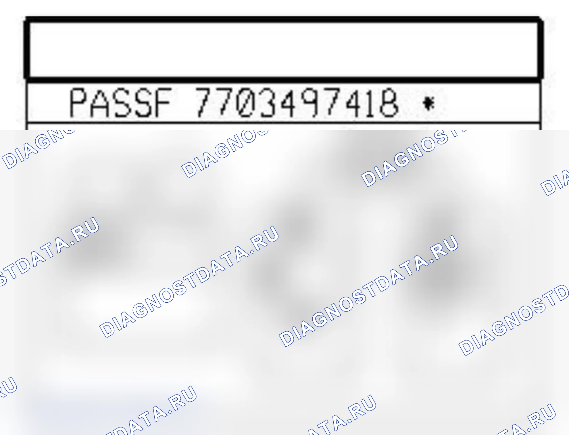 Распиновка разъёма 322 — Диод кондиционера и усилителя рул. управления. Renault Clio II