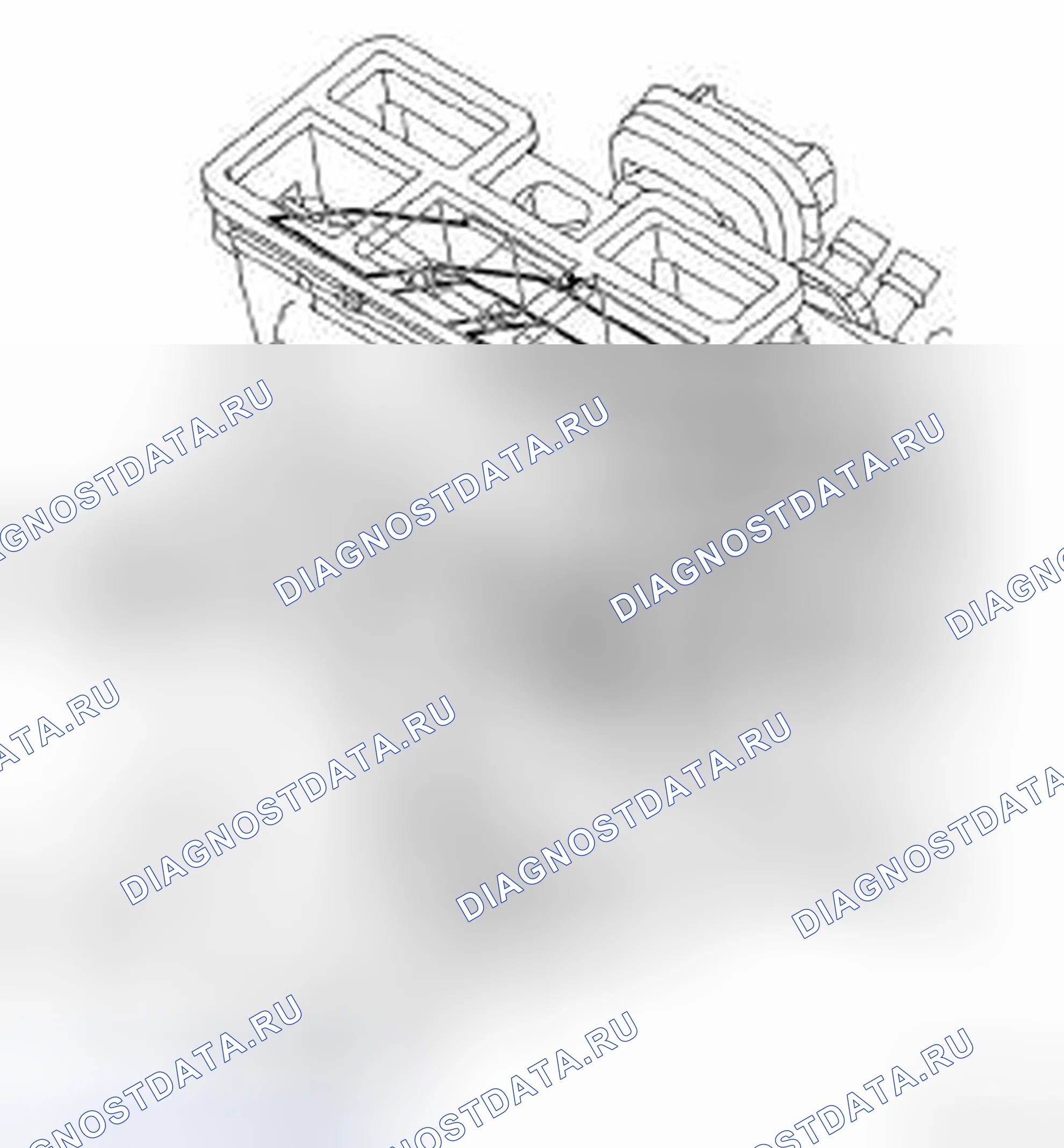 Рис. 308: Воздухораспределение, MCC. Kia Optima II