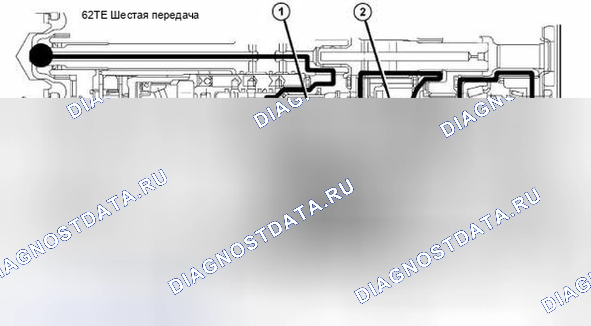 Рис. 472: ШЕСТАЯ ПЕРЕДАЧА. Dodge Journey I рестайлинг