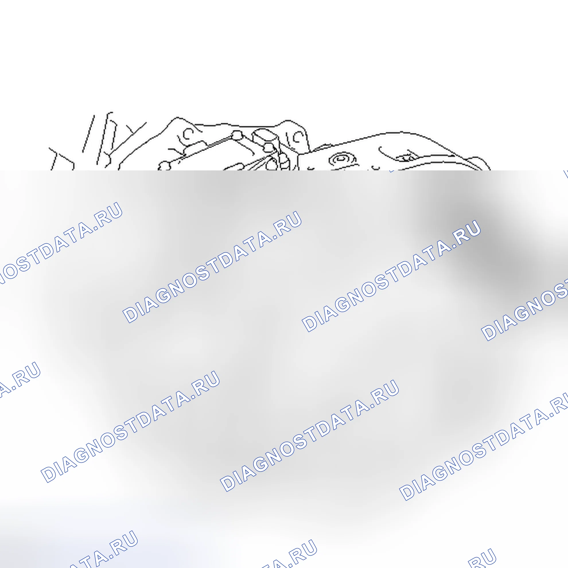 Рис. 431: ПРОЦЕДУРА. Honda Accord V
