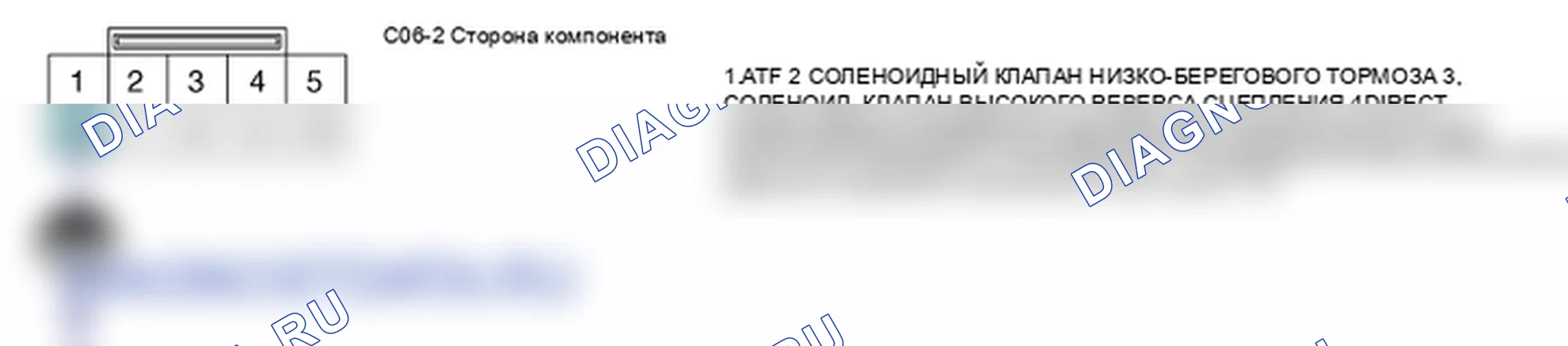 Проверка компонента — P0757. Kia Sorento BL