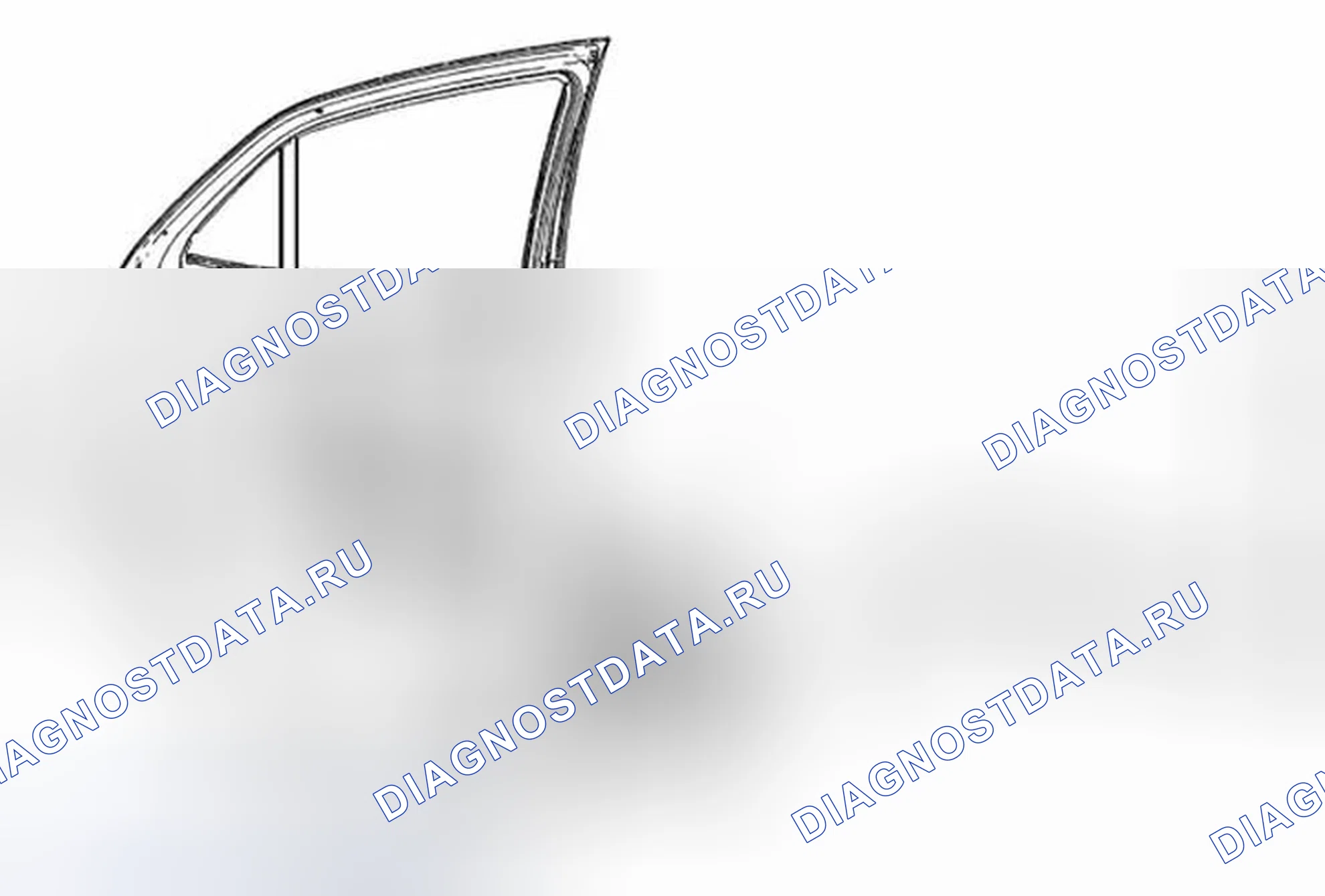 Рис. 36: Замена защелки задней боковой двери. Buick Encore I