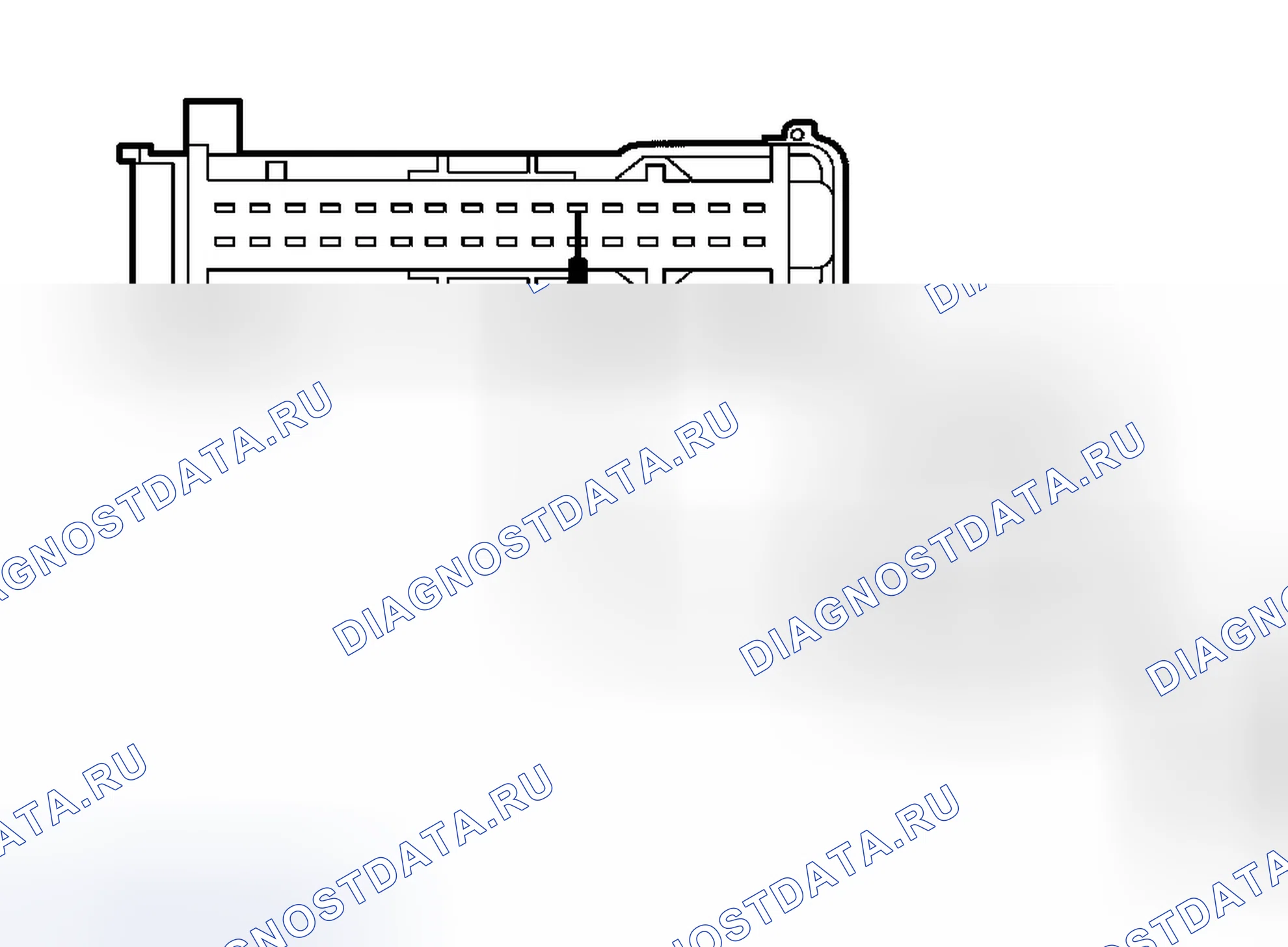 Рис. 187: КОНТРОЛЬНАЯ ТОЧКА P: ИНДИКАТОР ЛЕВОГО / ПРАВОГО ПОВОРОТА НИКОГДА НЕ ГОРИТ. Ford Pickup F350 Super Duty 
