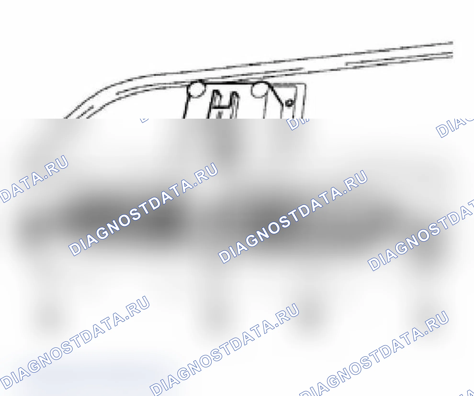 Рис. 59: Вентиляция размораживателя лобового стекла, снятие и установка. Audi A6 C5 рестайлинг