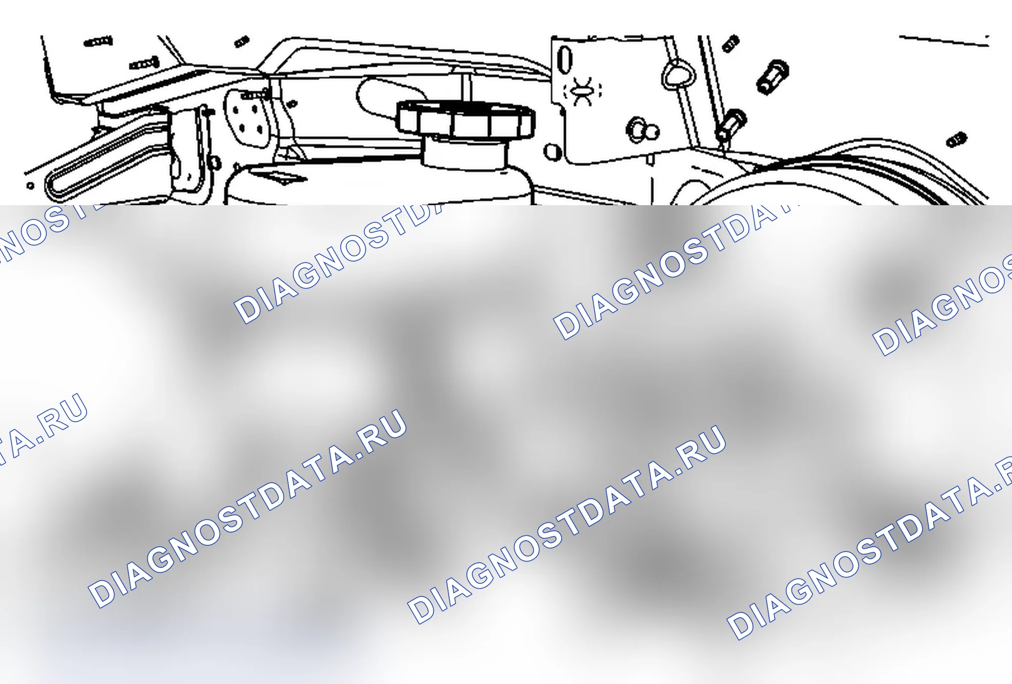 Рис. 3: Замена главного цилиндра (JD9, JF3, JF7). Chevrolet Silverado 3500 HD 