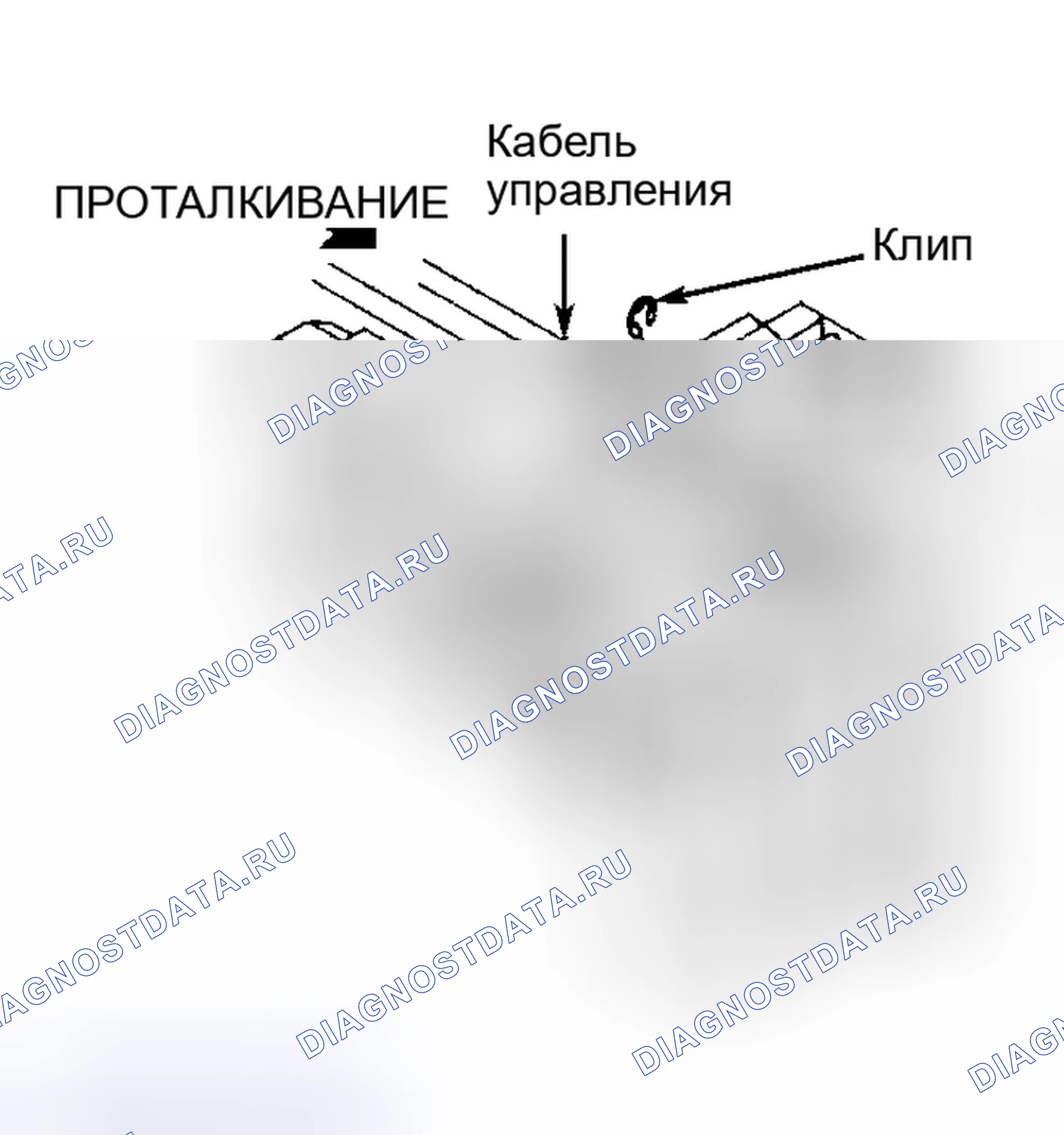 Рис. 10: КАБЕЛЬ КОНТРОЛЯ ТЕМПЕРАТУРЫ. Subaru Impreza GD/GC/GG