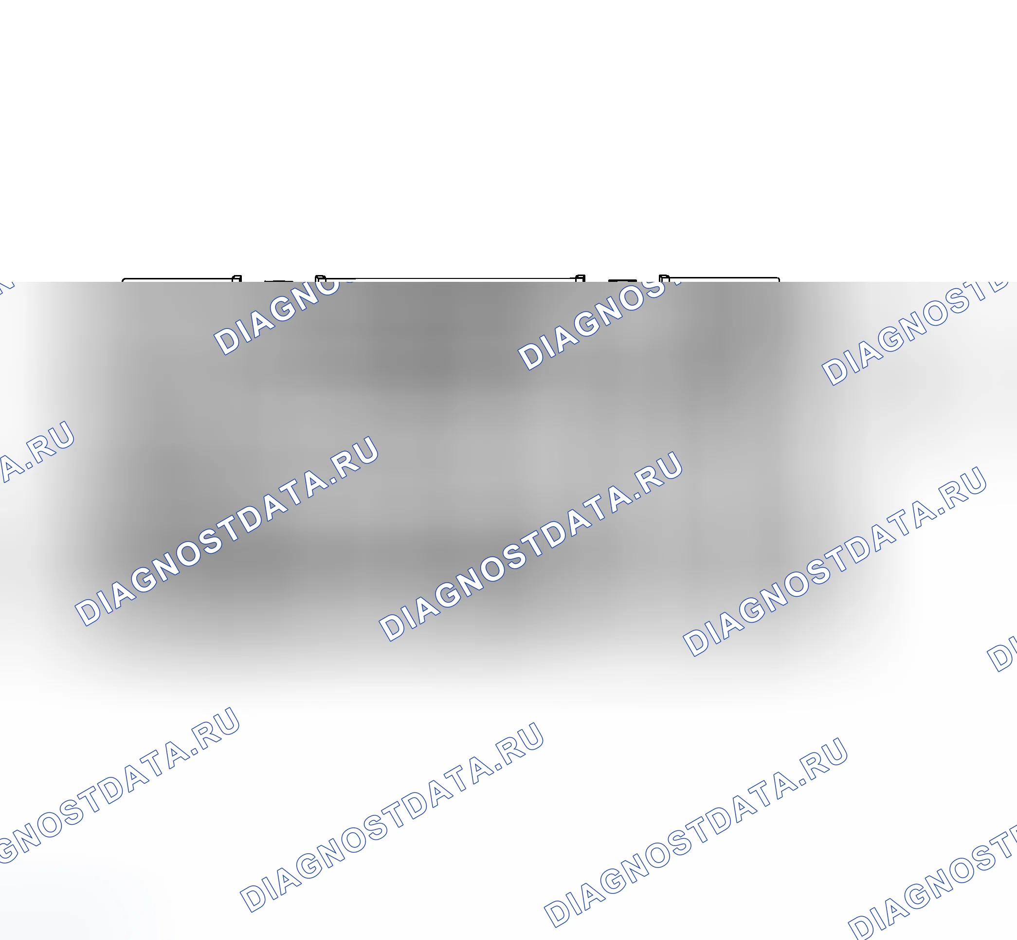 Рис. 12: Блок предохранителей X51A - приборная панель, ввод провода. Chevrolet Spark M300
