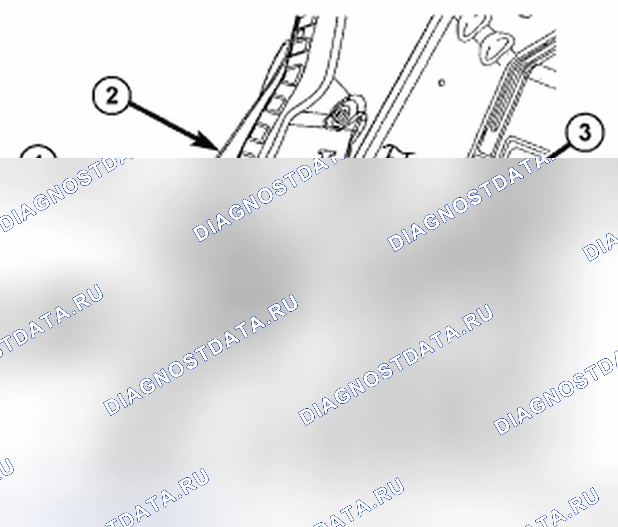 Рис. 48: БОКОВОЙ УДАР СЕНСОРА С КОЛОННОЙ. Dodge Avenger II