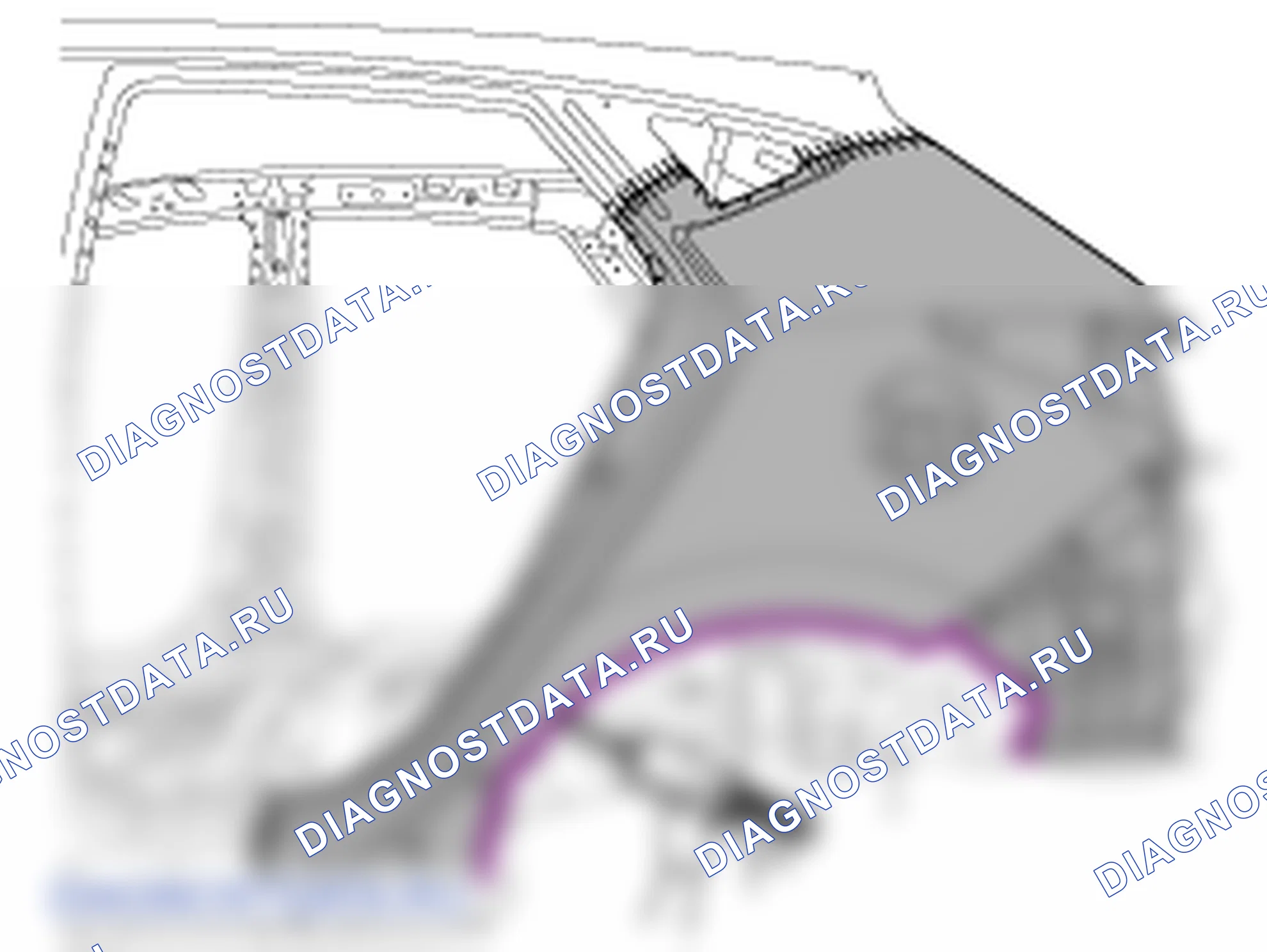 Установка четвёртой панели. Hyundai ix35 EL