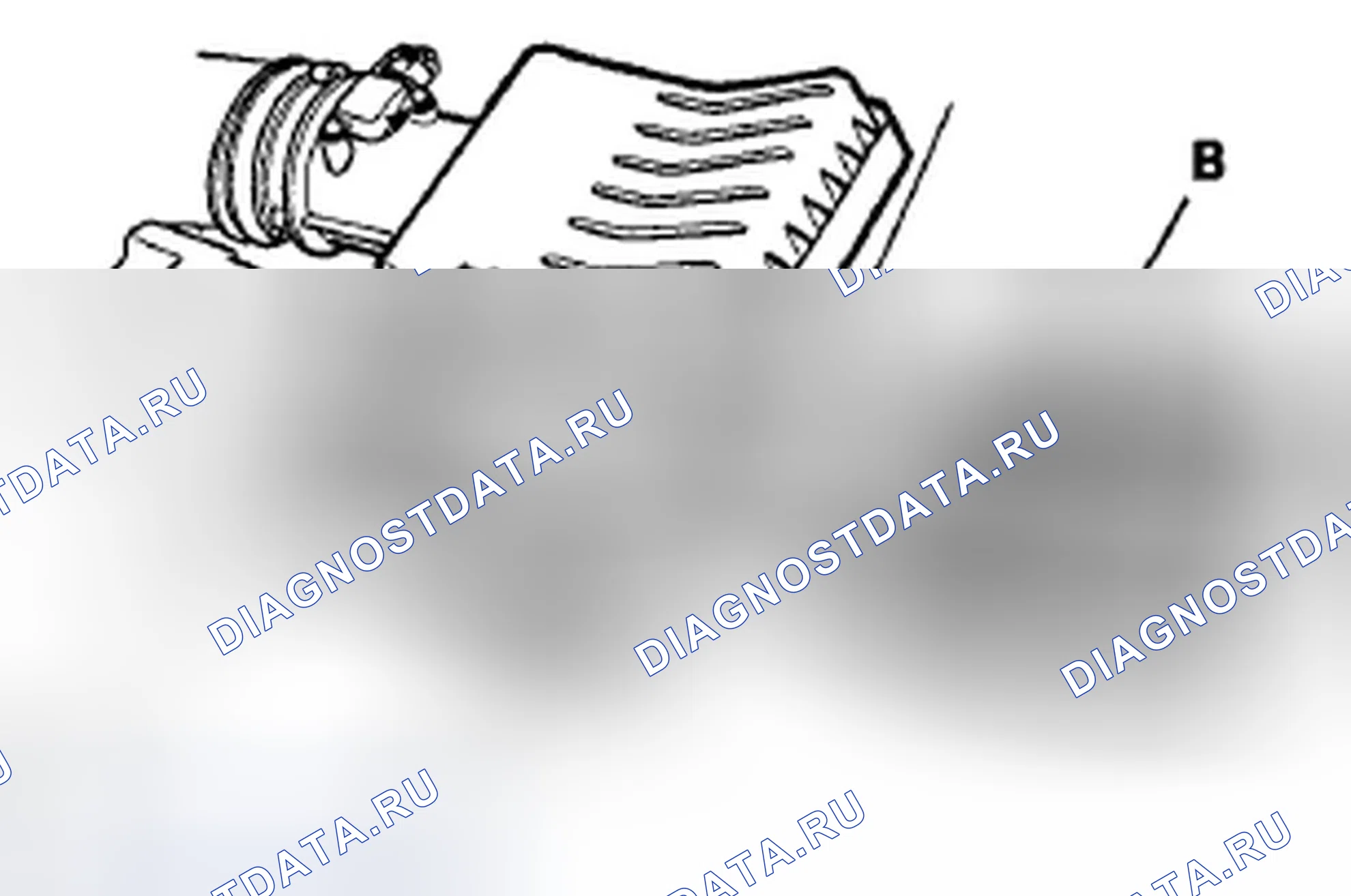 Рис. 365: Проверка/замена элементов воздухоочистителя. Acura TSX II