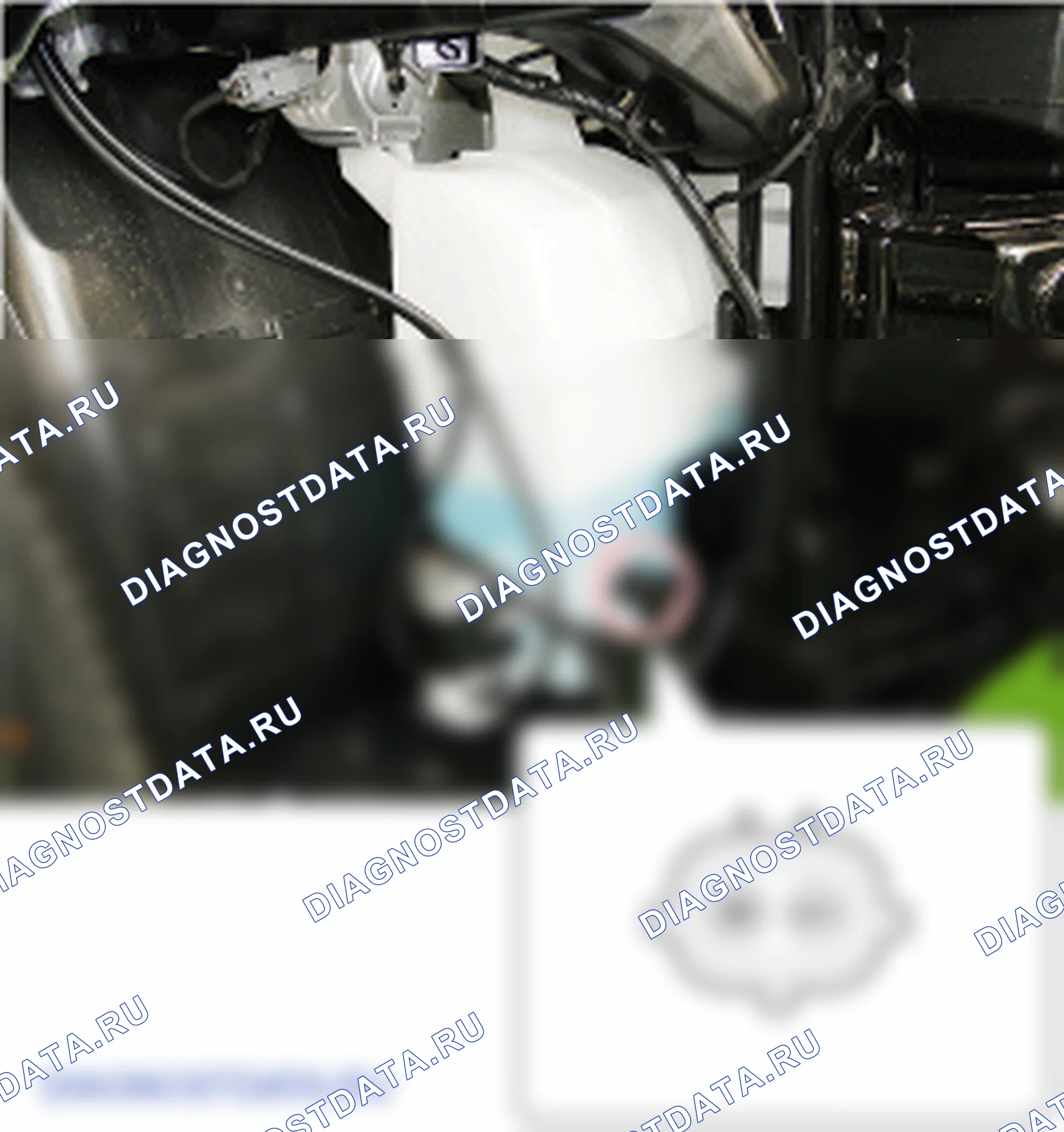 Проверка двигателя передней шайбы. Hyundai Santafe Sport DMA