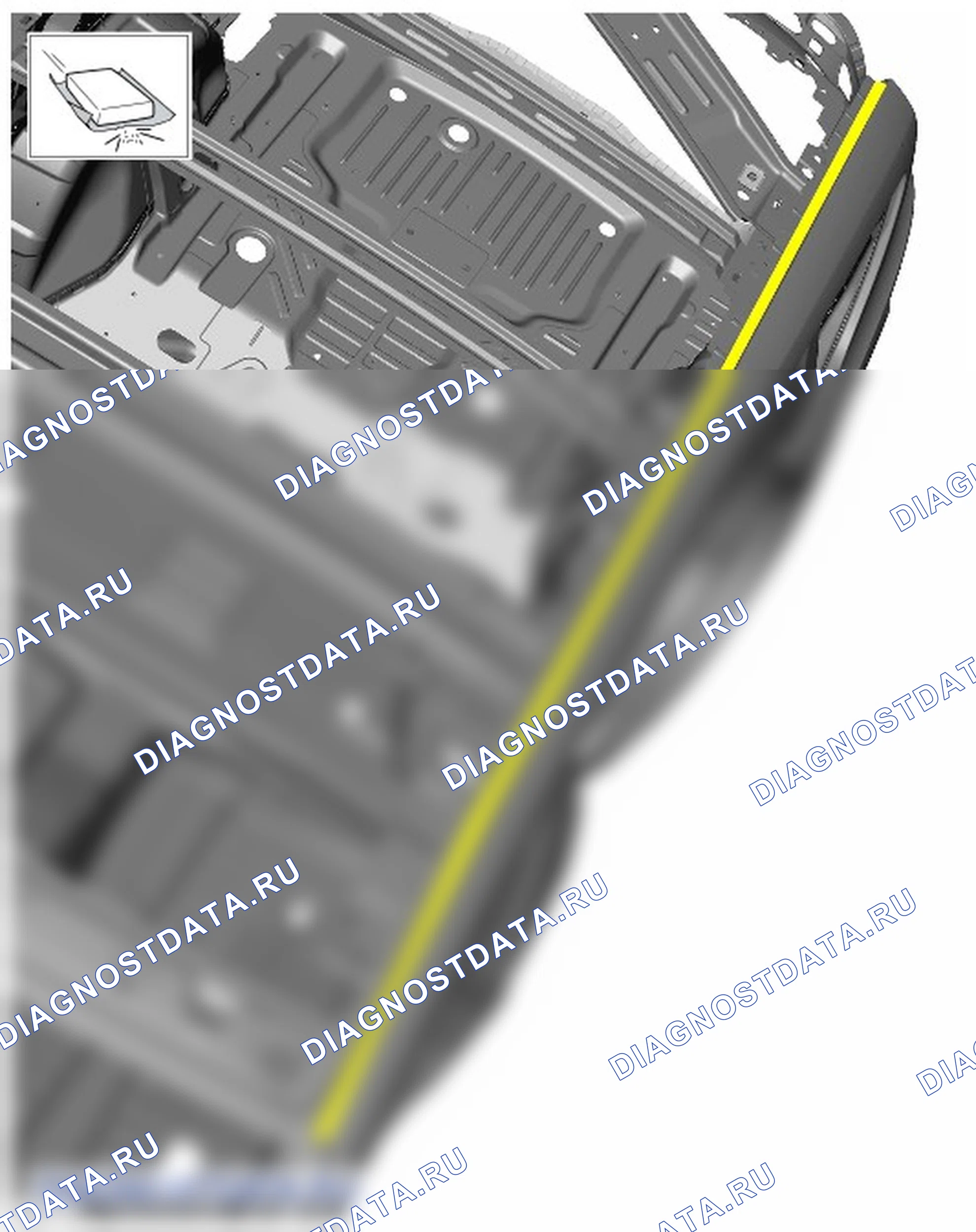 Как снять и установить панель крыши. Ford Galaxy III