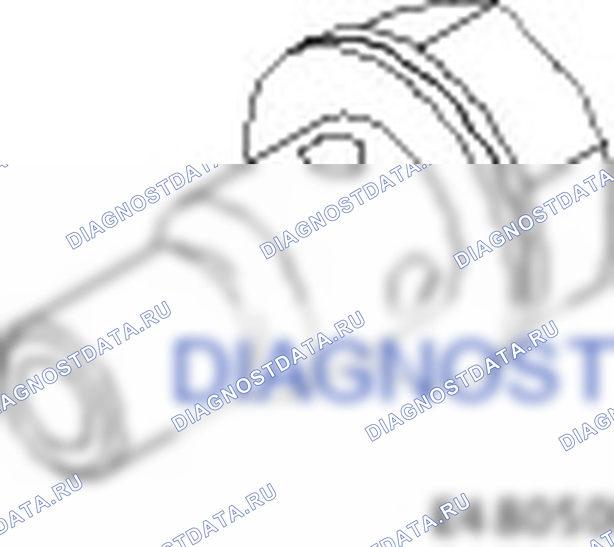 307-201-01 — Панель для проверки коробки передач давлением воздуха. Ford C-MAX I рестайлинг