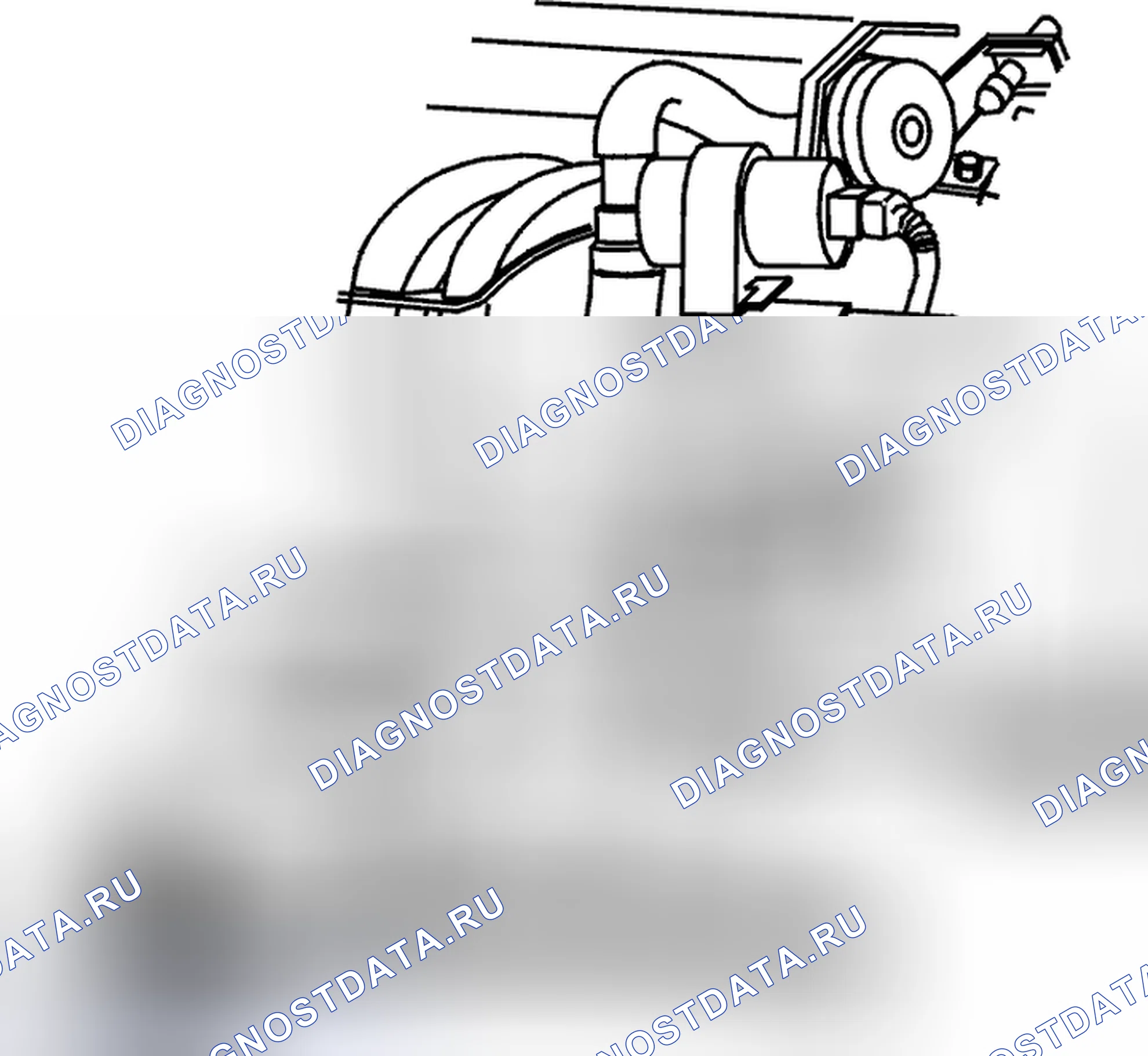 Рис. 50: Демонтаж кабельного канала. Volvo C70 I