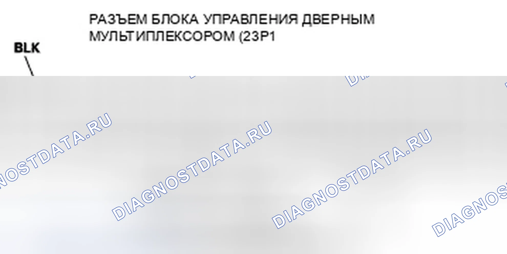 Рис. 9: Входной тест блока управления дверным мультиплексором. Honda Odyssey IV