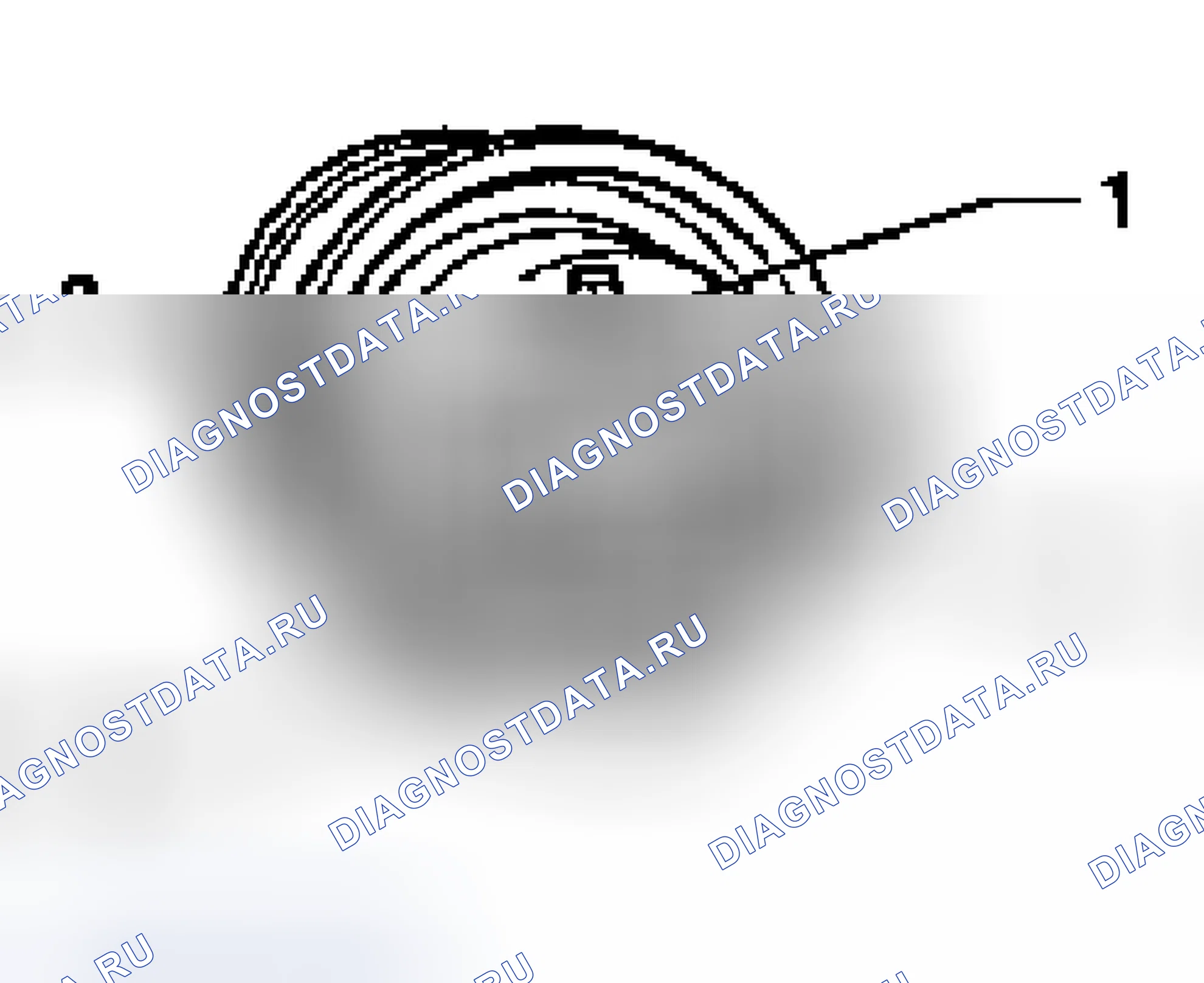Рис. 28: Проверка напряжения между клеммами разъема 1 (зеленый) и 4 (коричневый). Audi A8 D2