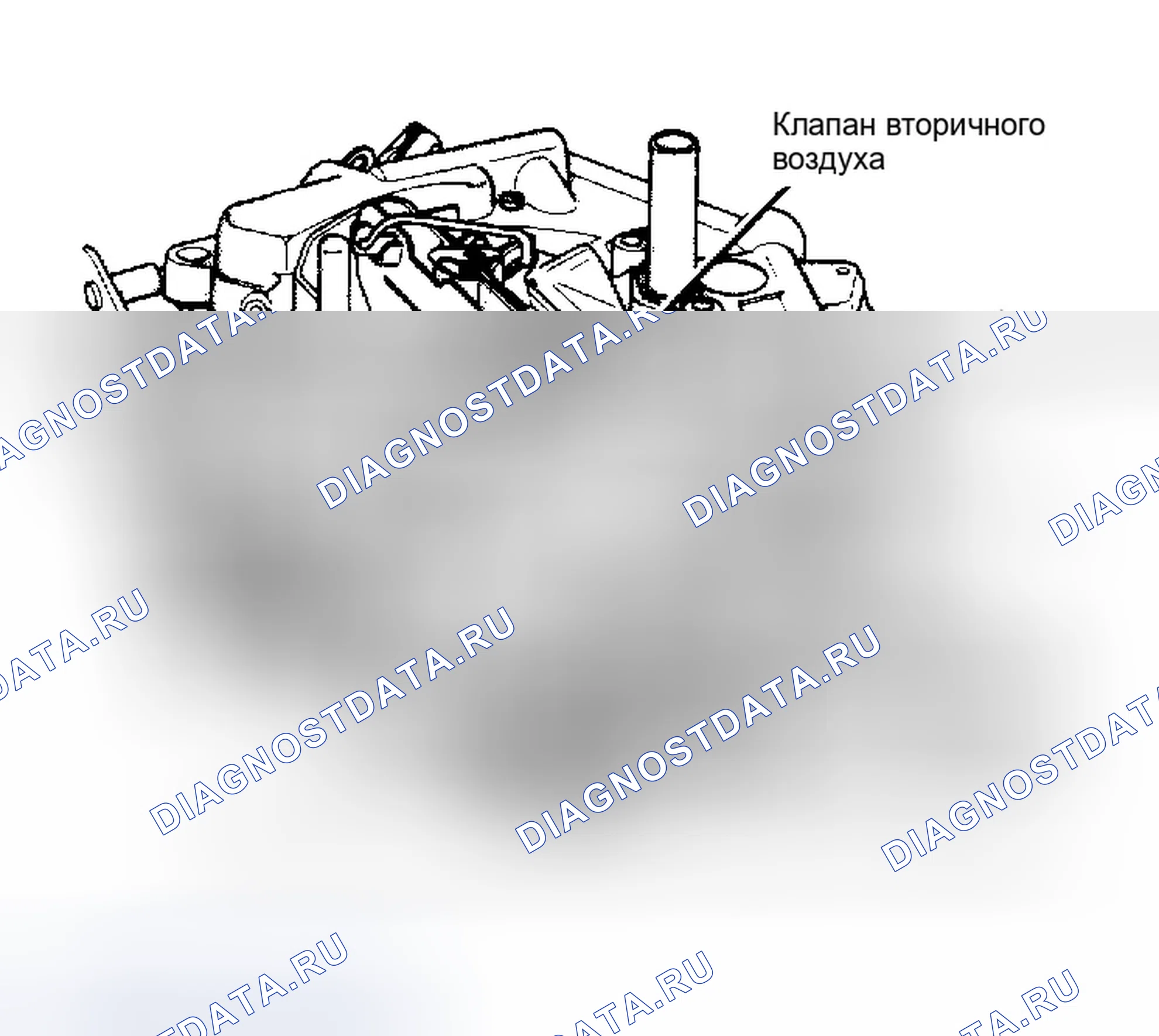 Рис. 11: Регулировка зазора воздушного клапана. Dodge Diplomat I