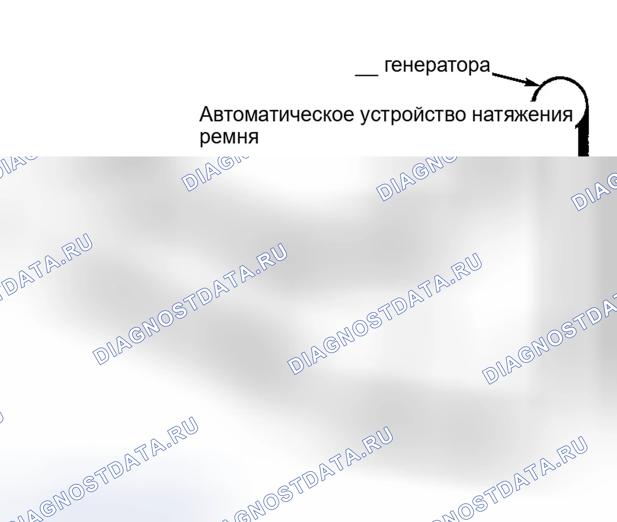 Рис. 4: РАЗВОДКА ПРИВОДНОГО РЕМНЯ (2.4L SEBRING SEDAN и STRATUS SEDAN - 2001). Chrysler 300M I