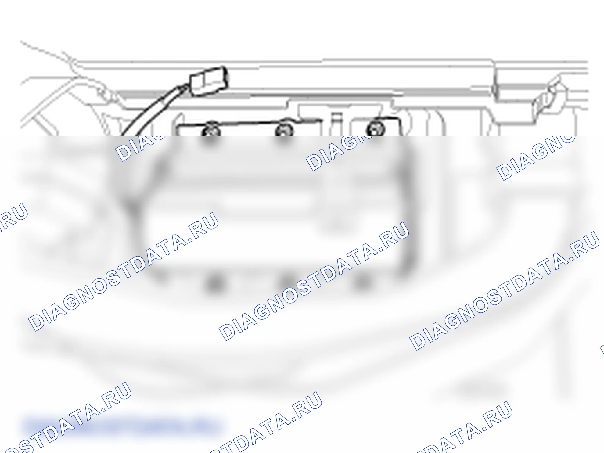 Установка модуля подушки безопасности для пассажиров (PAB). Kia Sorento BL