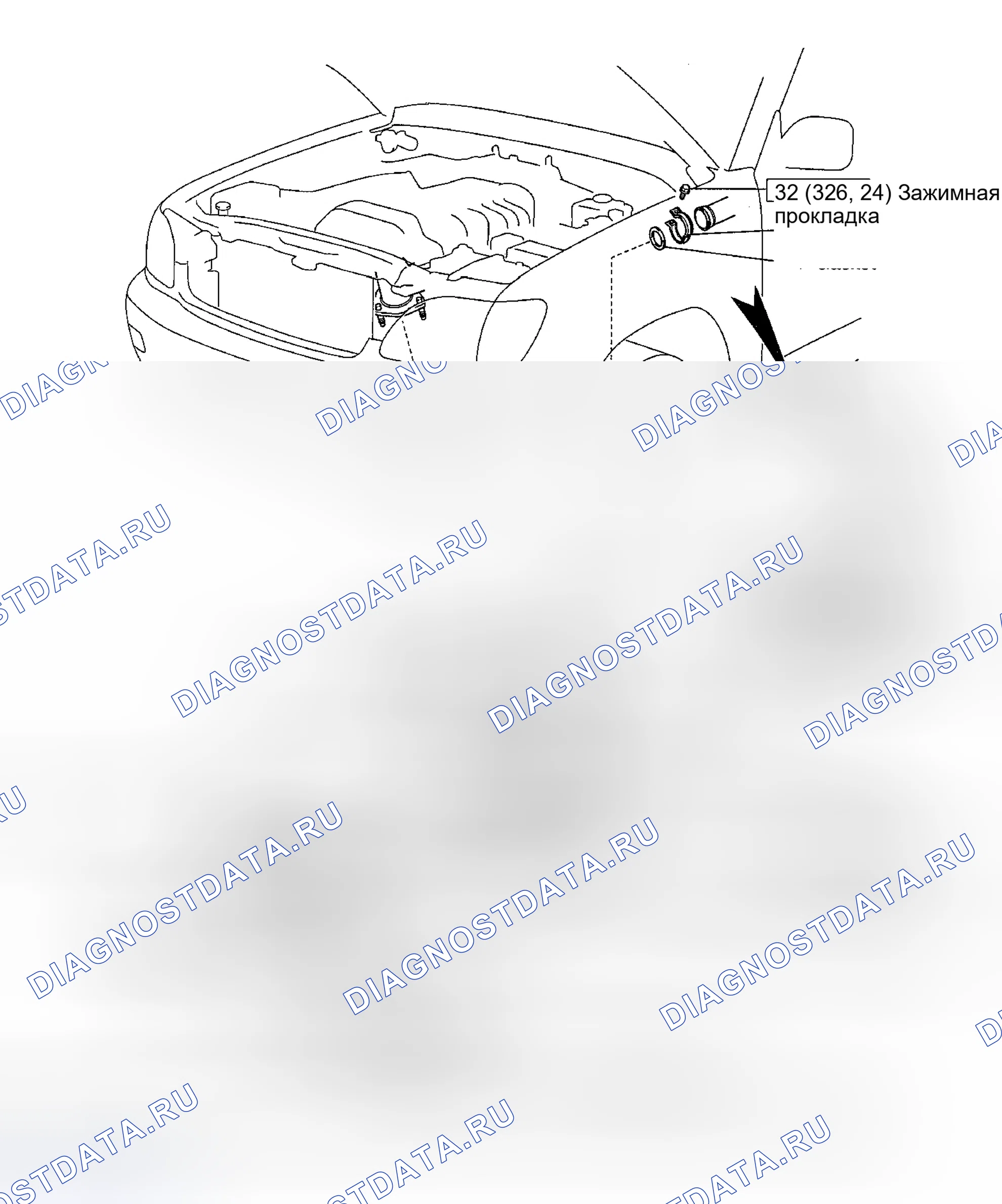 Рис. 1: КОМПОНЕНТЫ. Toyota Tundra I рестайлинг