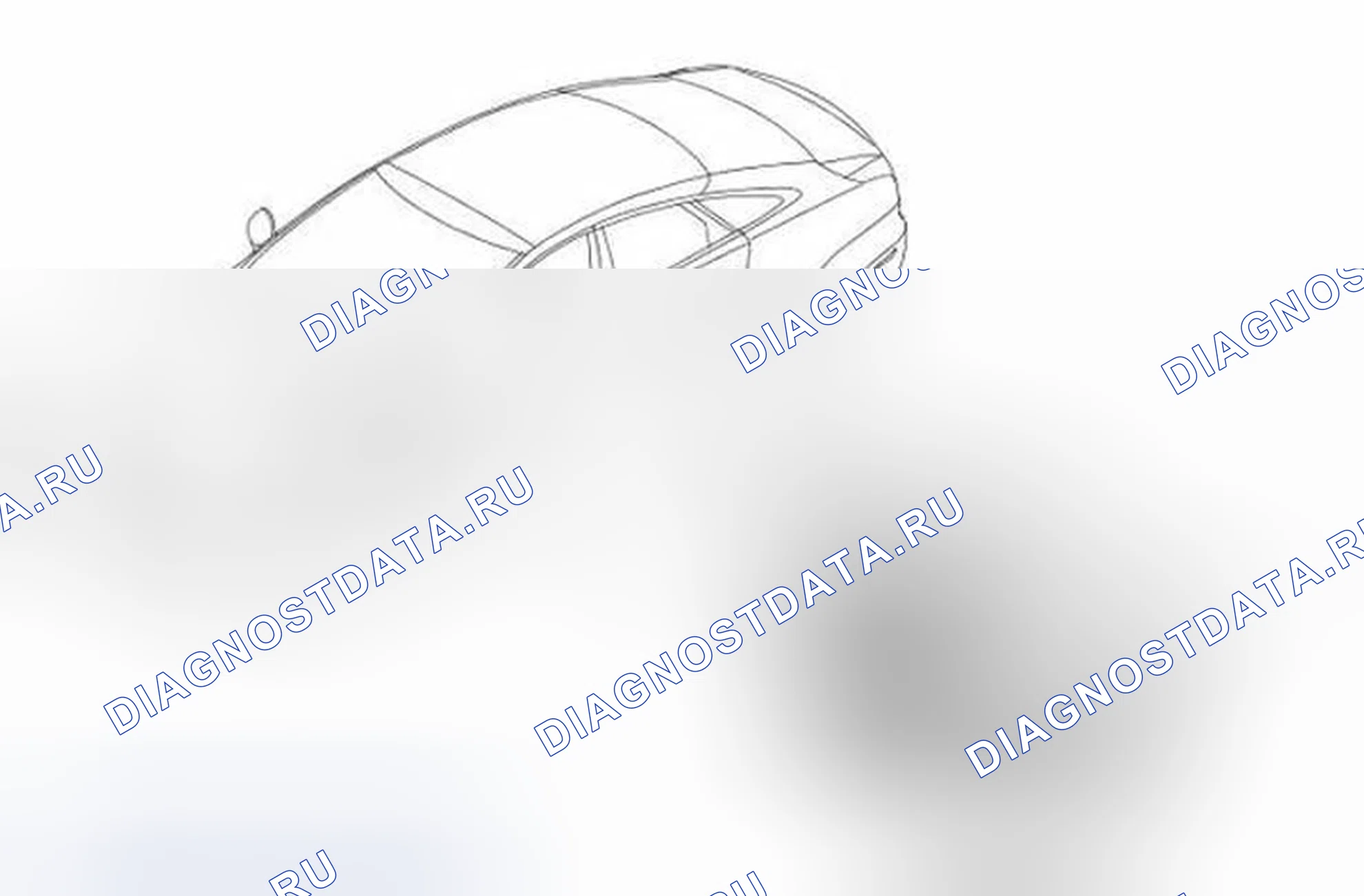 Рис. 10: Главный тормозной цилиндр и резервуар для жидкости. Jaguar XJ X351