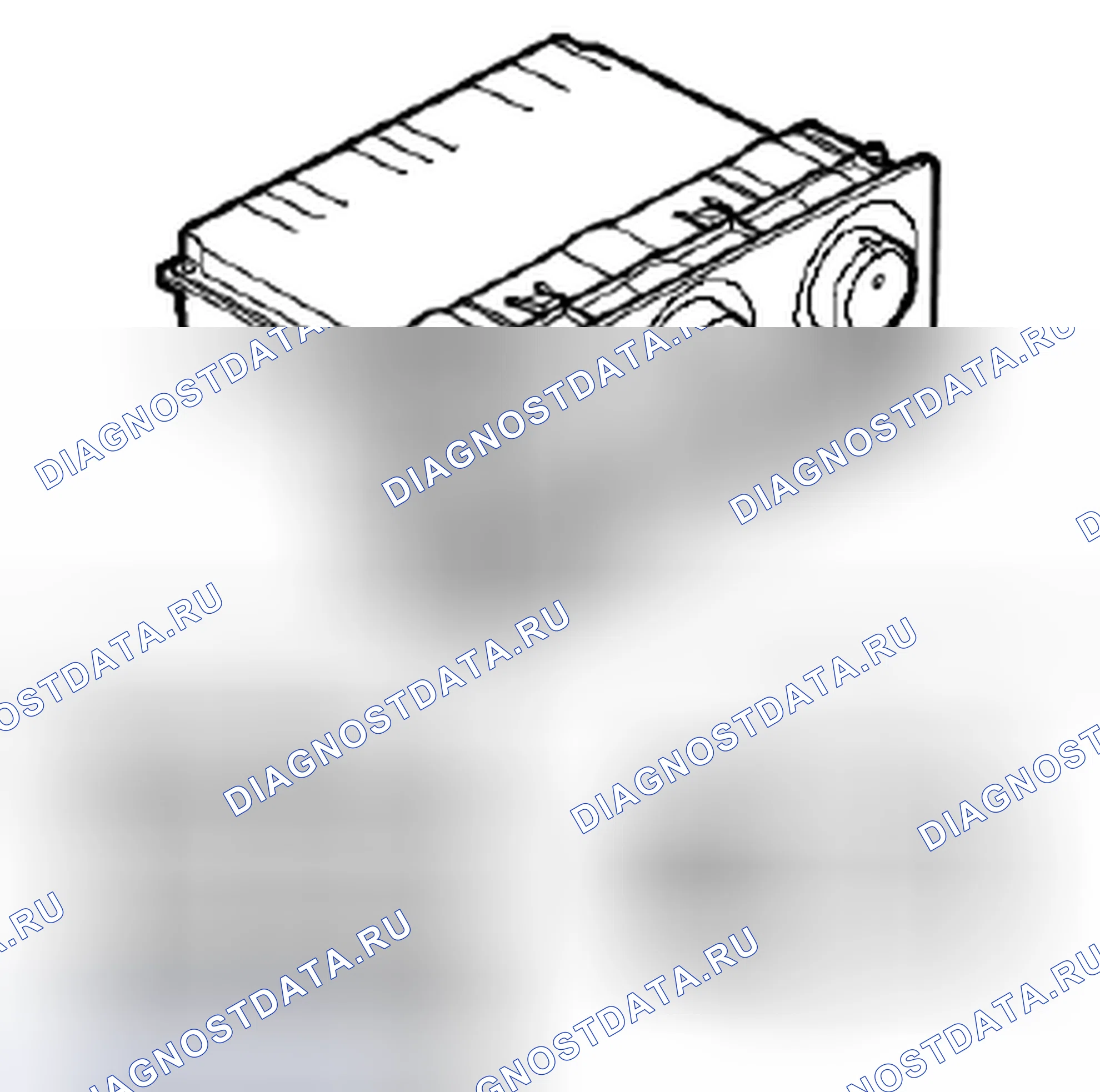 Рис. 448: Модуль управления. Kia Picanto III