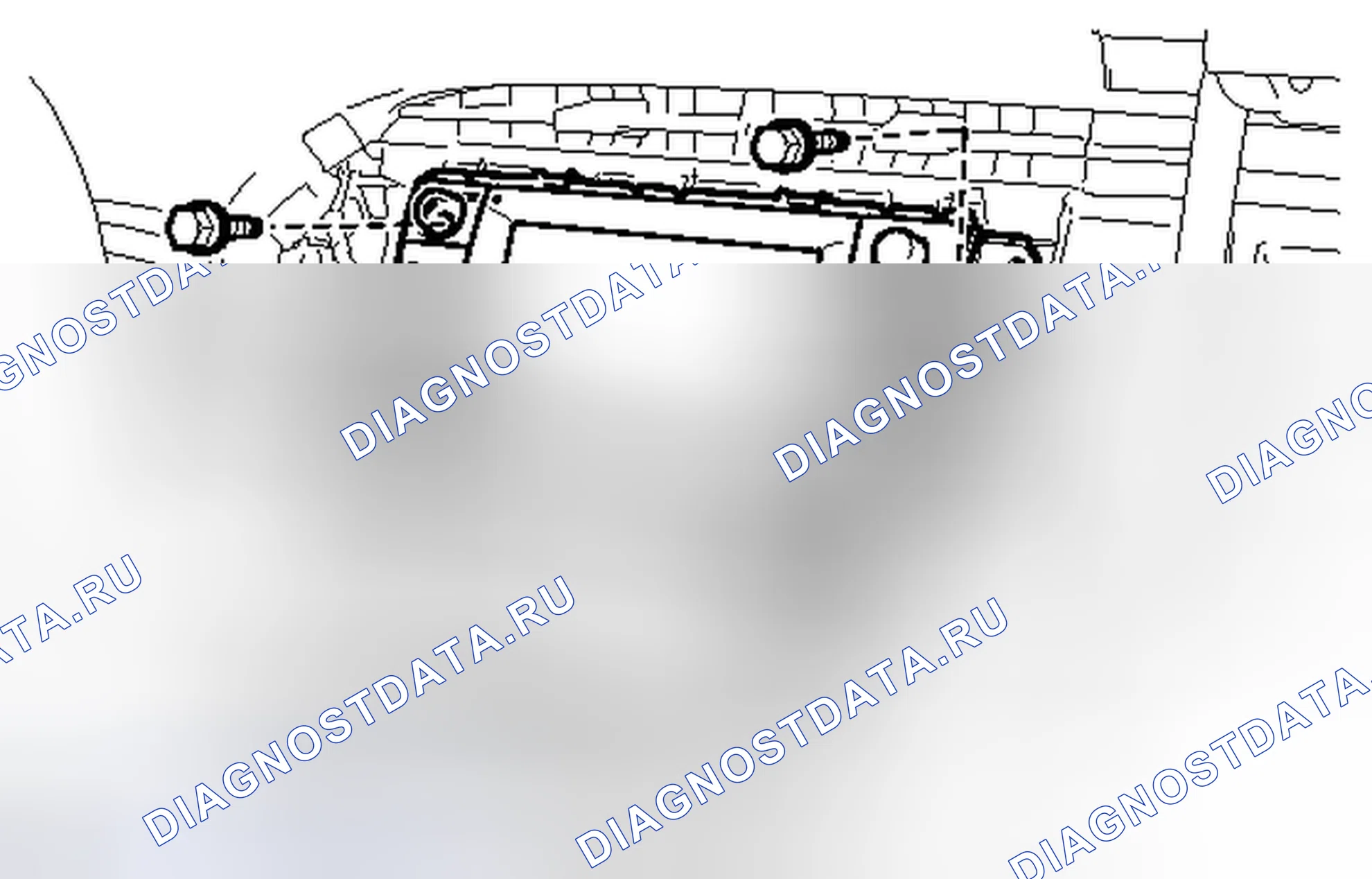 Рис. 304: ДЕМОНТАЖ. Toyota Prius III рестайлинг