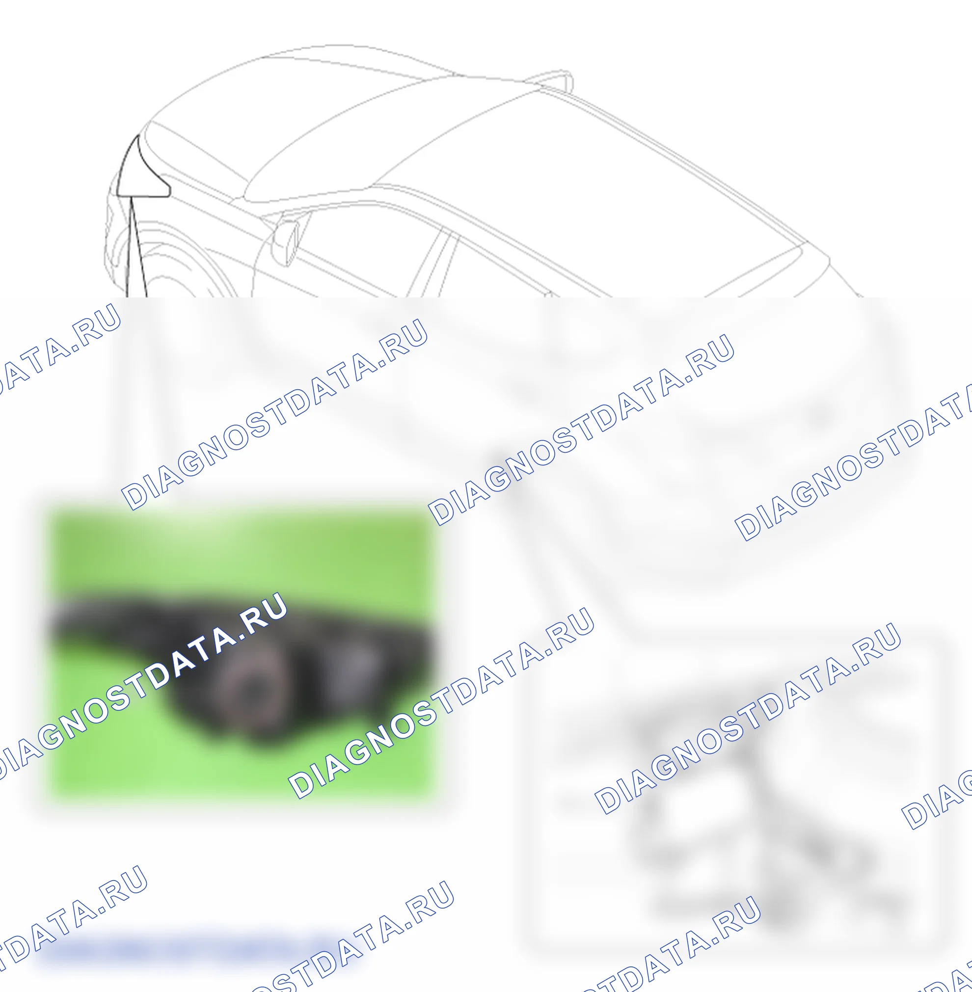 Компоненты и их расположение. Hyundai Santafe Sport DMA