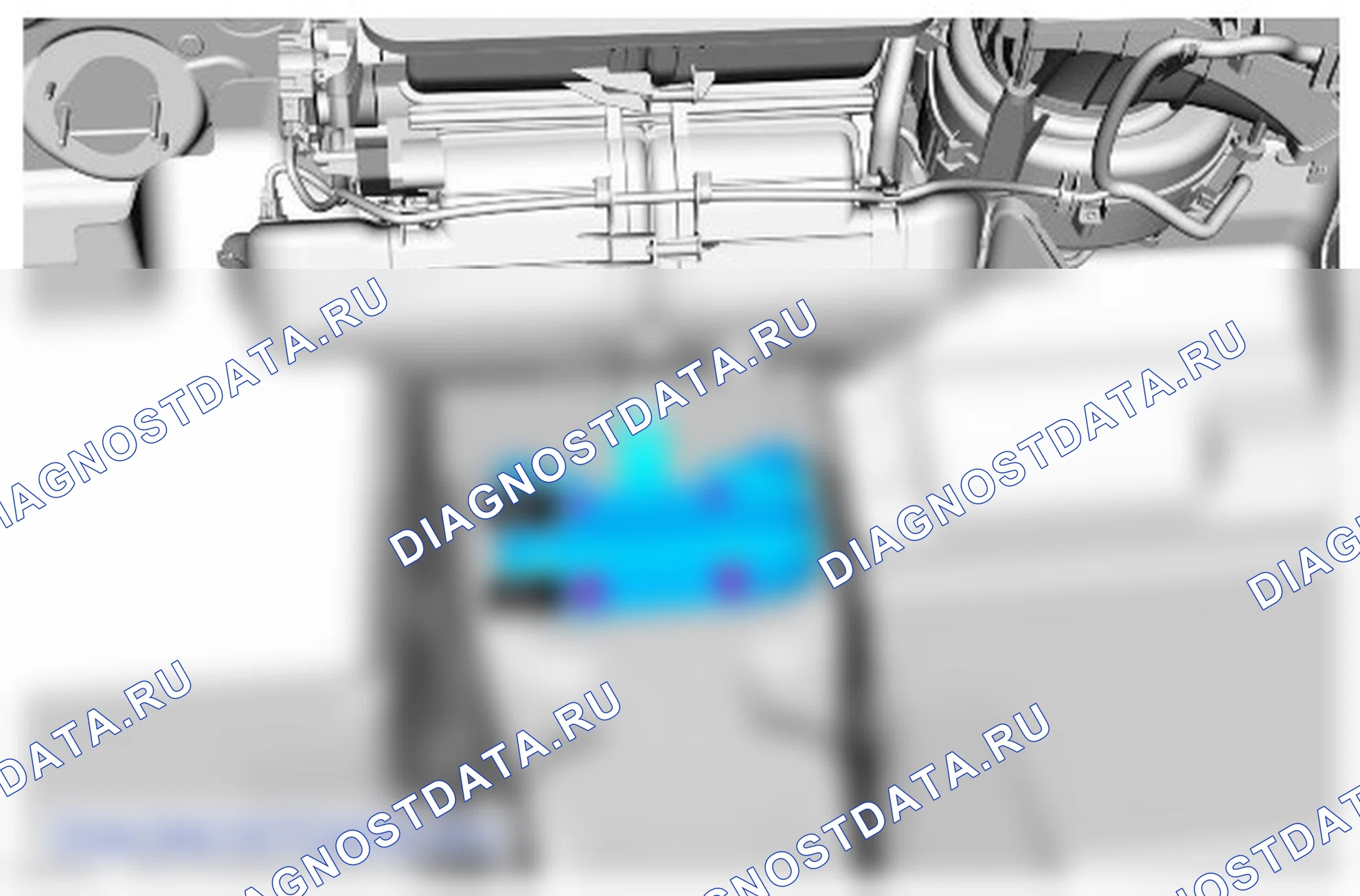 Корпус системы климат-контроля — 5.0L 32V Ti-VCT: описание и работа. Ford Mustang VI