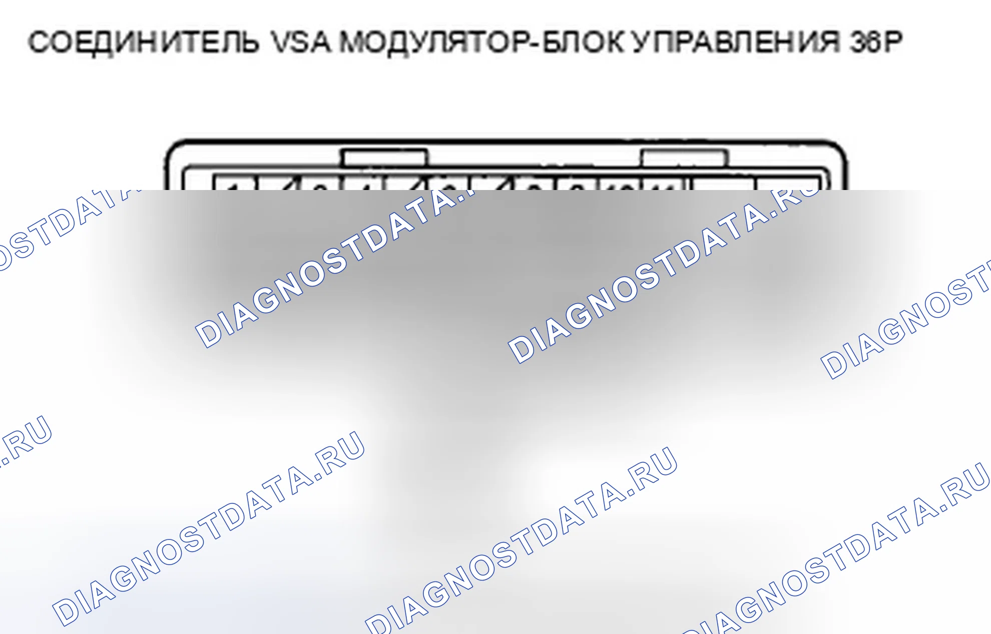 Рис. 70: Индикатор ABS, индикатор тормозной системы и индикатор VSA не гаснут. Honda Accord VIII рестайлинг