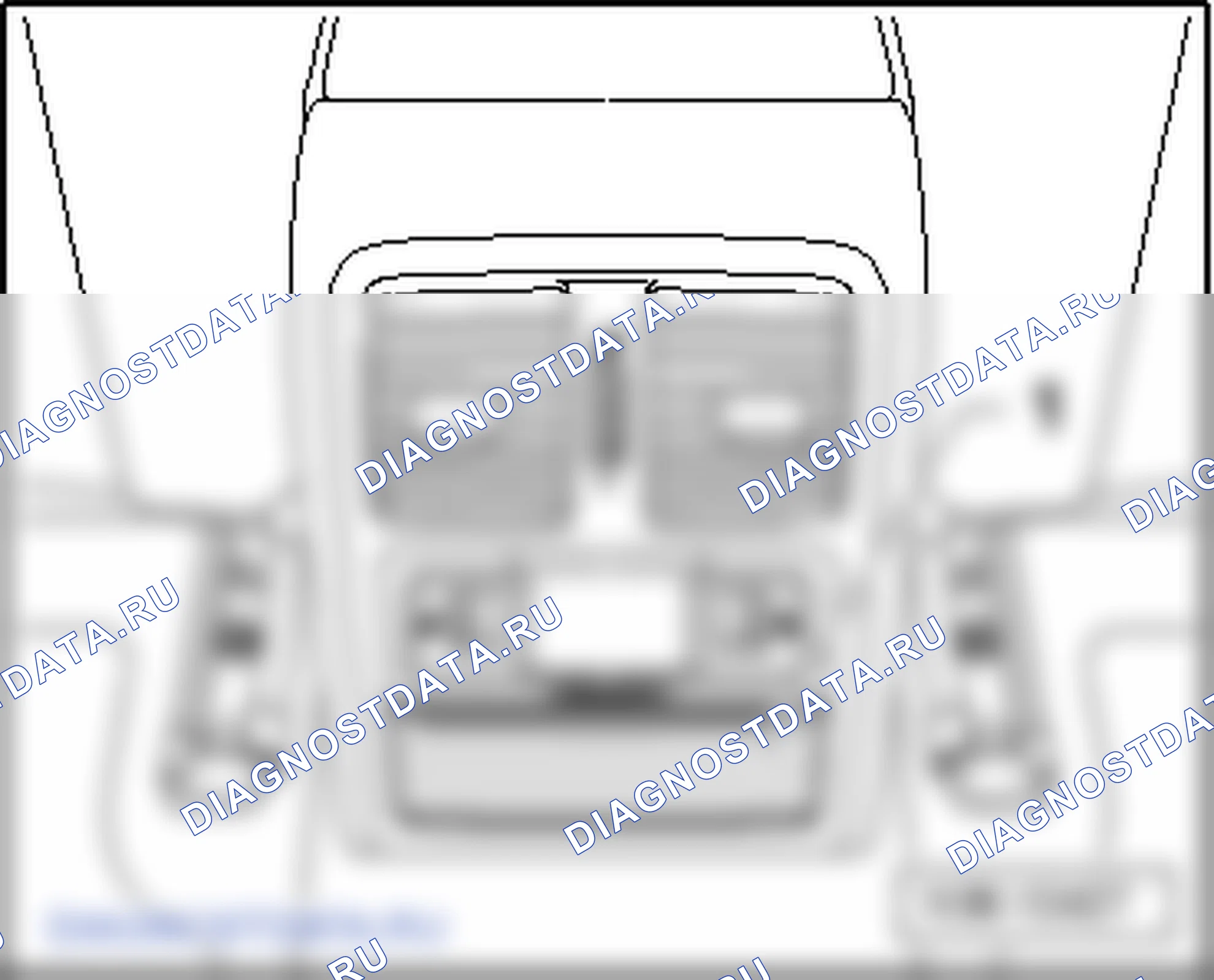 Лампы и органы управления в центральной консоли. SEAT Alhambra Ii
