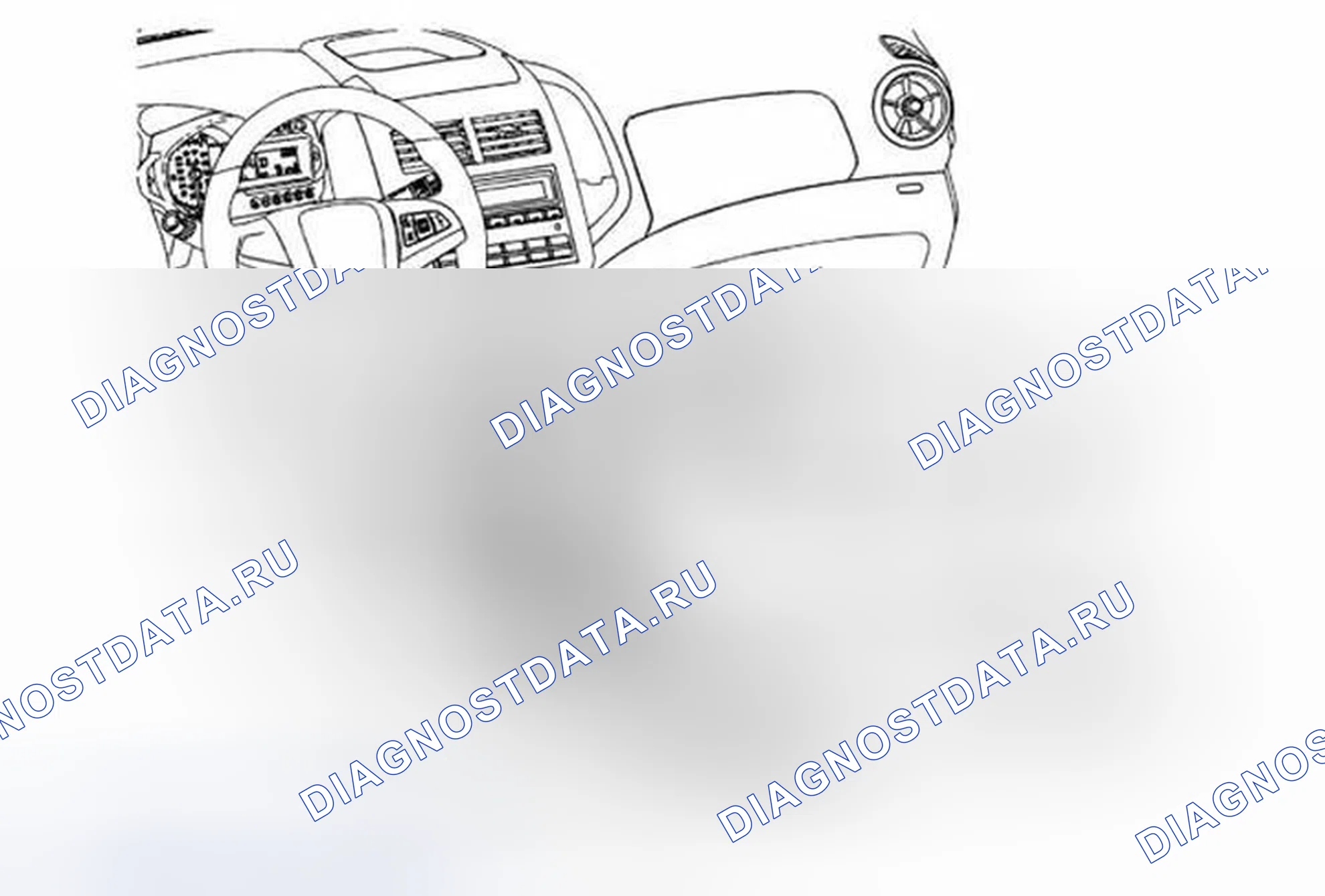 Рис. 81: Замена консоли переднего пола. Chevrolet Sonic I