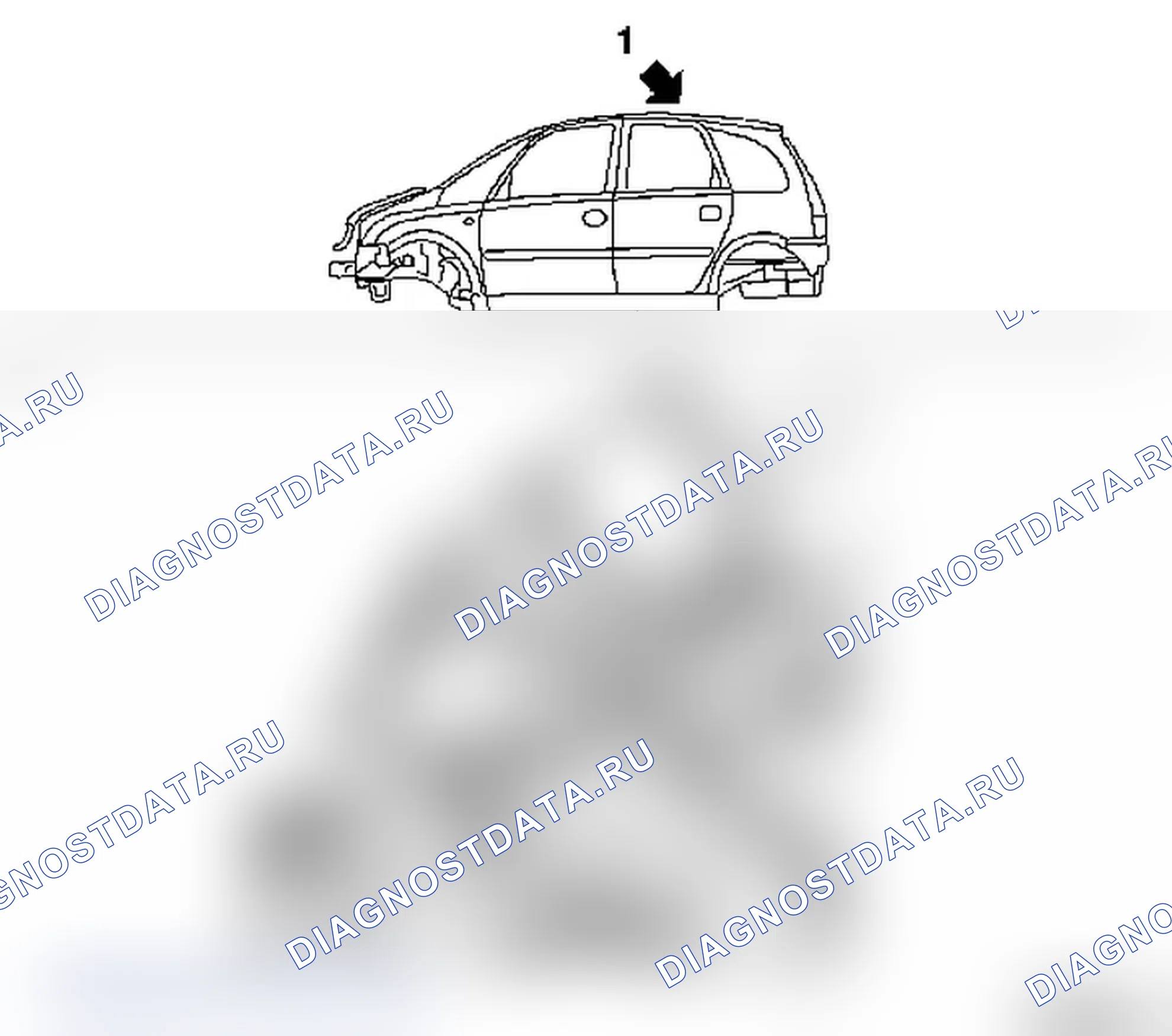 Противокоррозионные мероприятия Уплотнение шва. Opel Meriva A рестайлинг