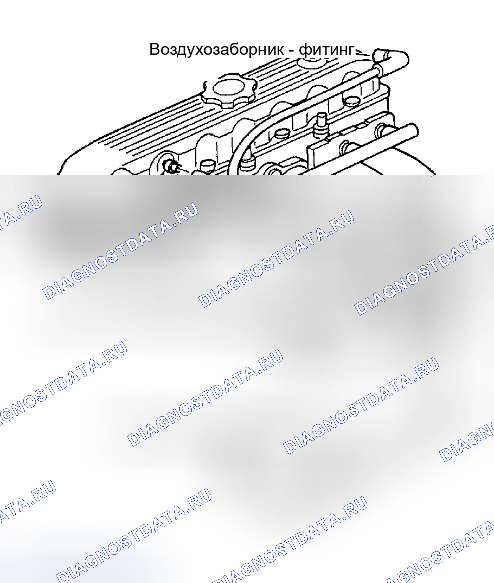 Рис. 11: ВЕНТИЛЯЦИЯ ЗАКРЫТОГО КАРТЕРА. Jeep Cherokee III
