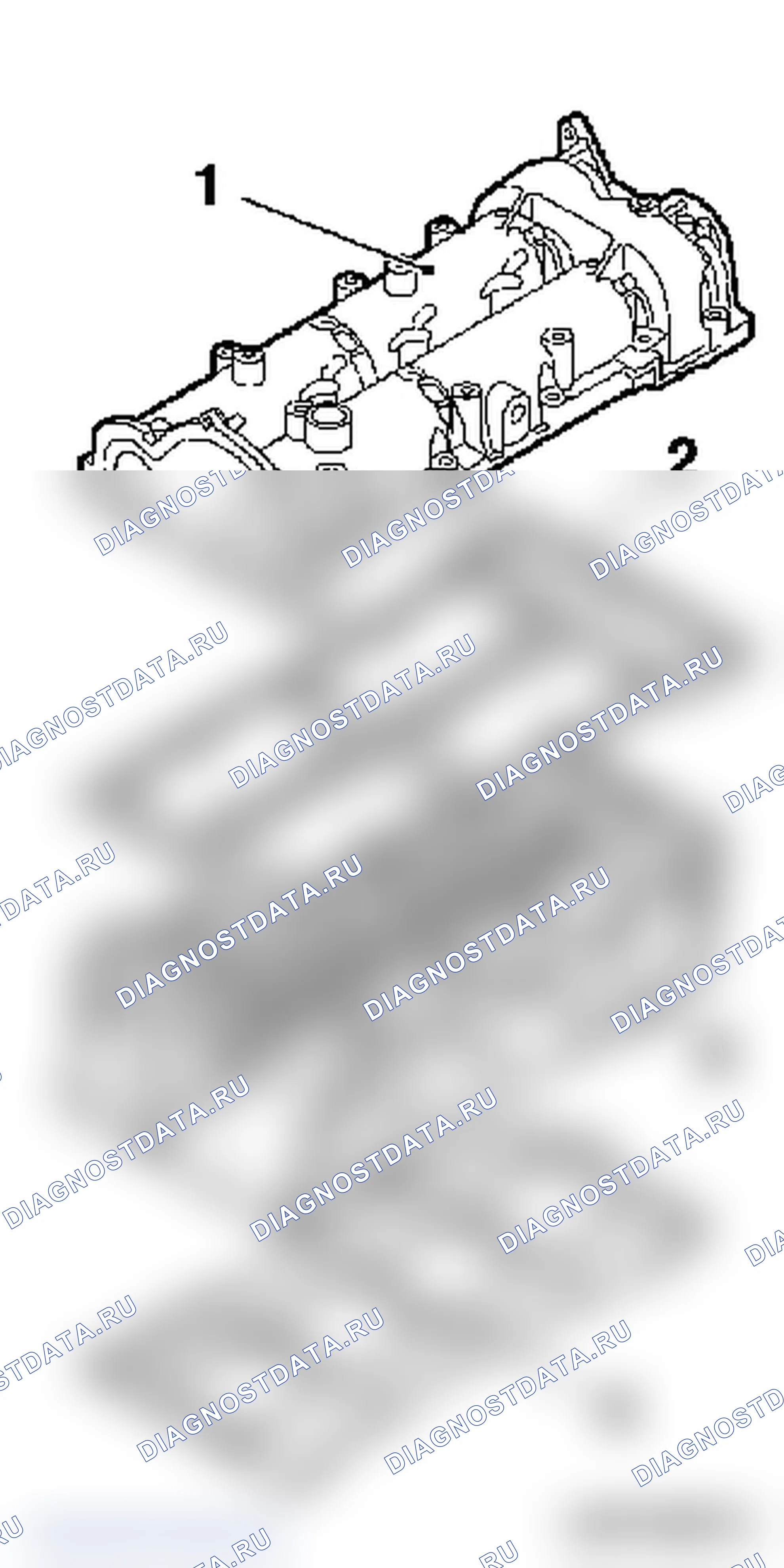 Демонтаж и монтаж головки цилиндров (A13DTE). Opel Corsa D