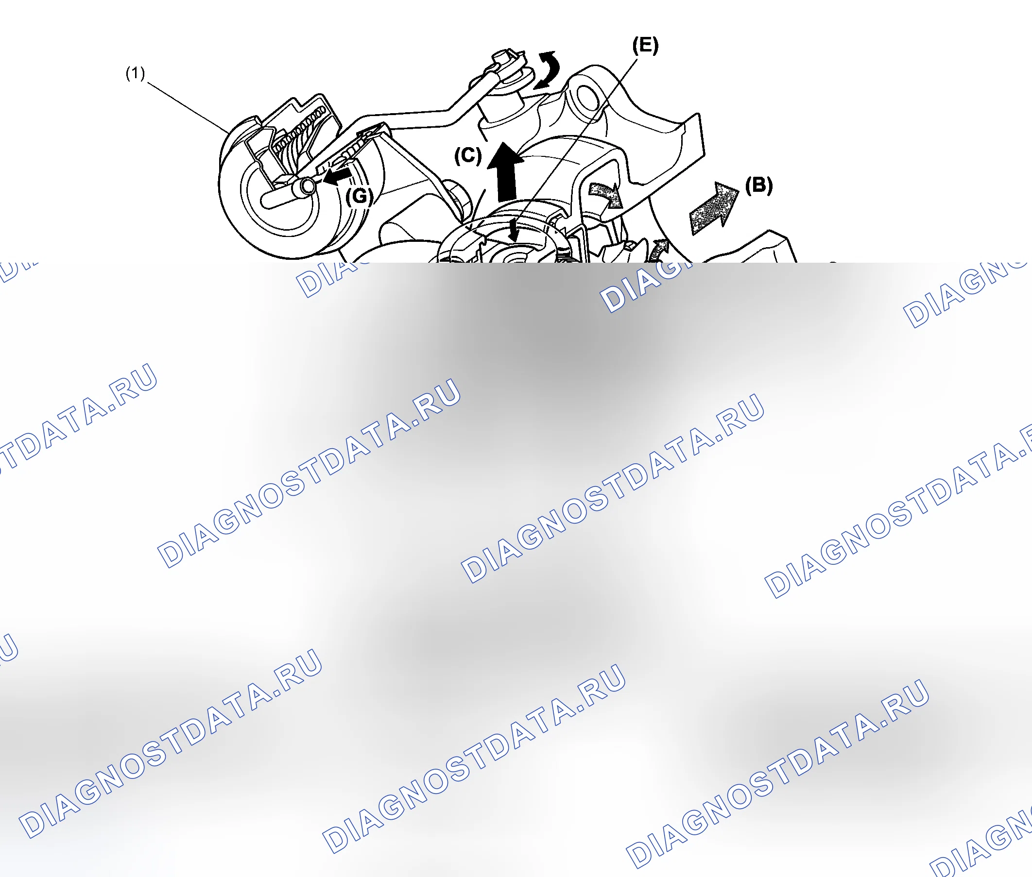 Рис. 4: ТУРБОКОМПРЕССОР. Subaru Impreza WRX GH