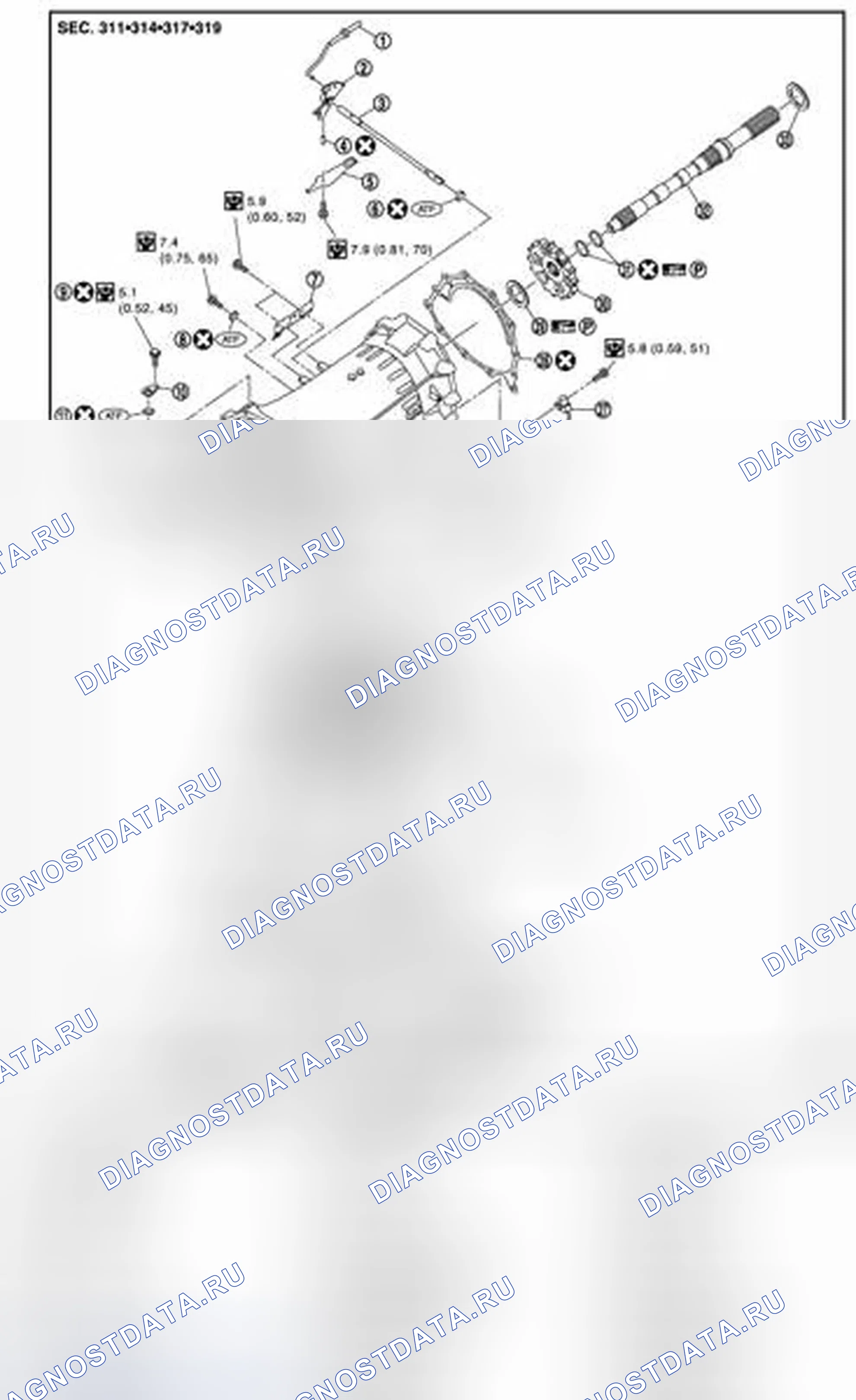 Рис. 83. Infiniti FX35 II рестайлинг