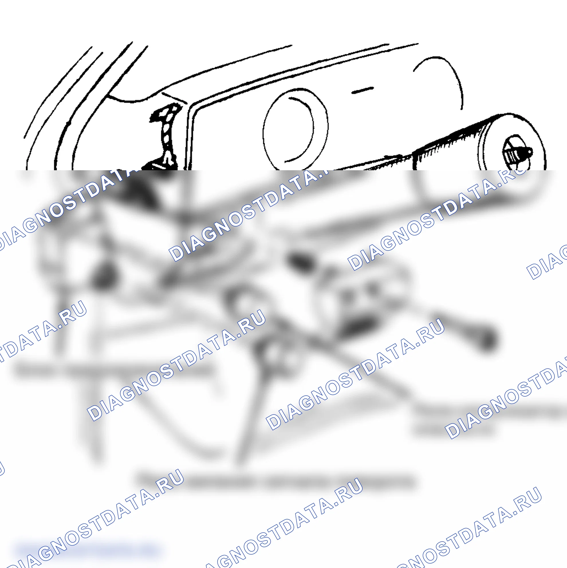 Рис. 12: Расположение компонентов (1 из 4). GMC Cab & Chassis S15 